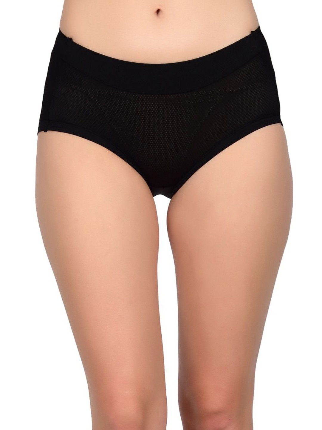 

Bare dezire Mid-Rise Seamless Hipster Briefs BZ_PNTY_95_BLACK_S