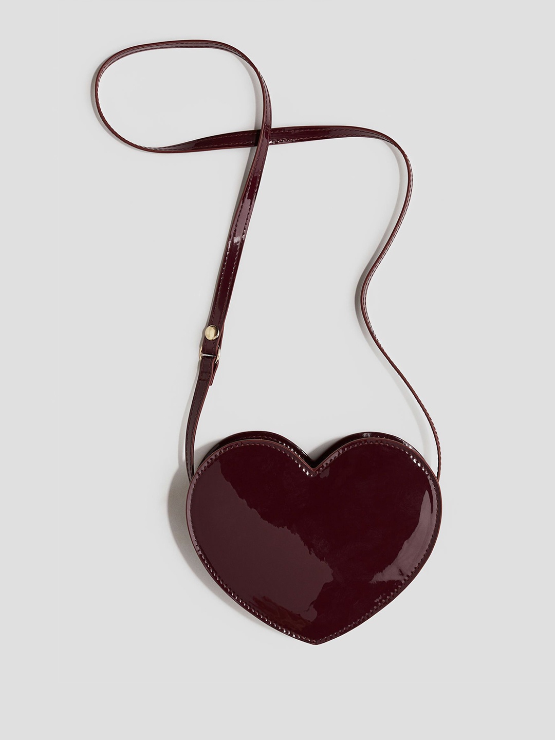 

H&M Girls Heart-Shaped Shoulder Bag, Red