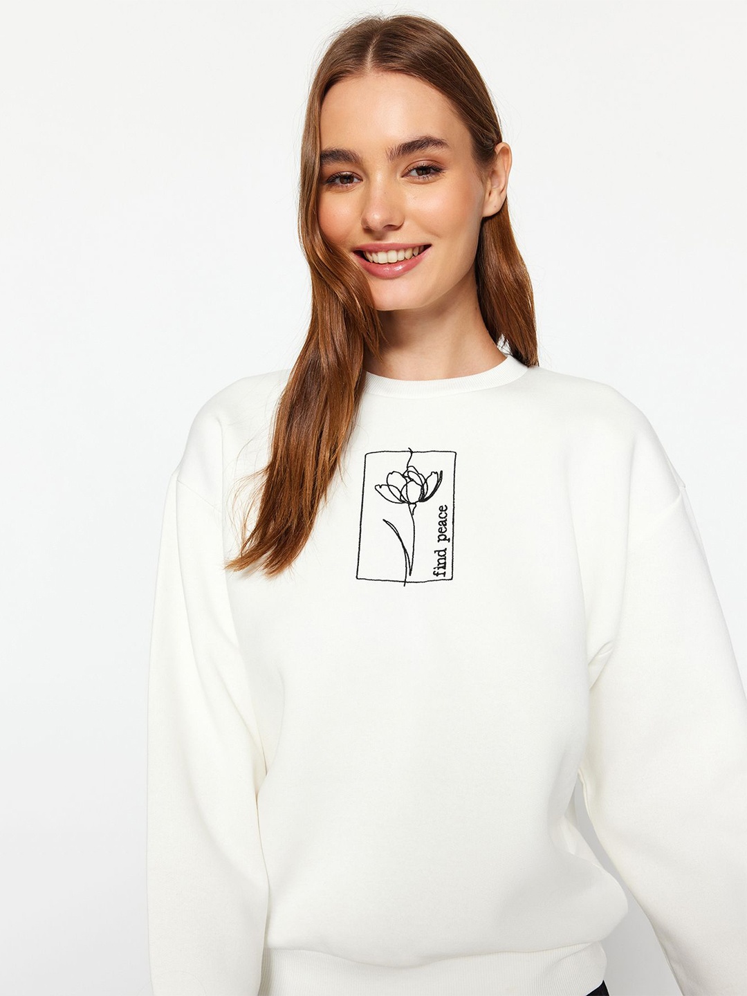 

Trendyol Women Sweatshirt, Na