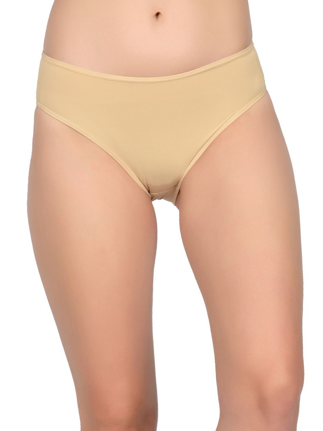 

bare dezire Mid-Rise Hipster Seamless Briefs, Beige