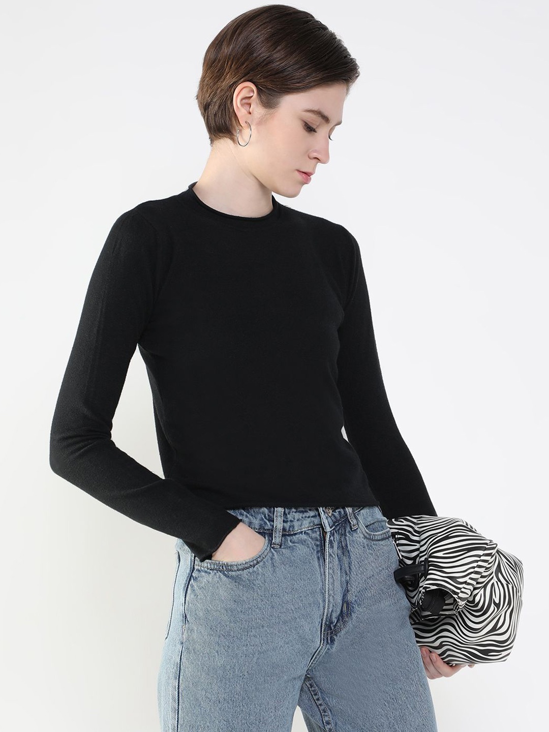 

SHOWOFF Top, Black