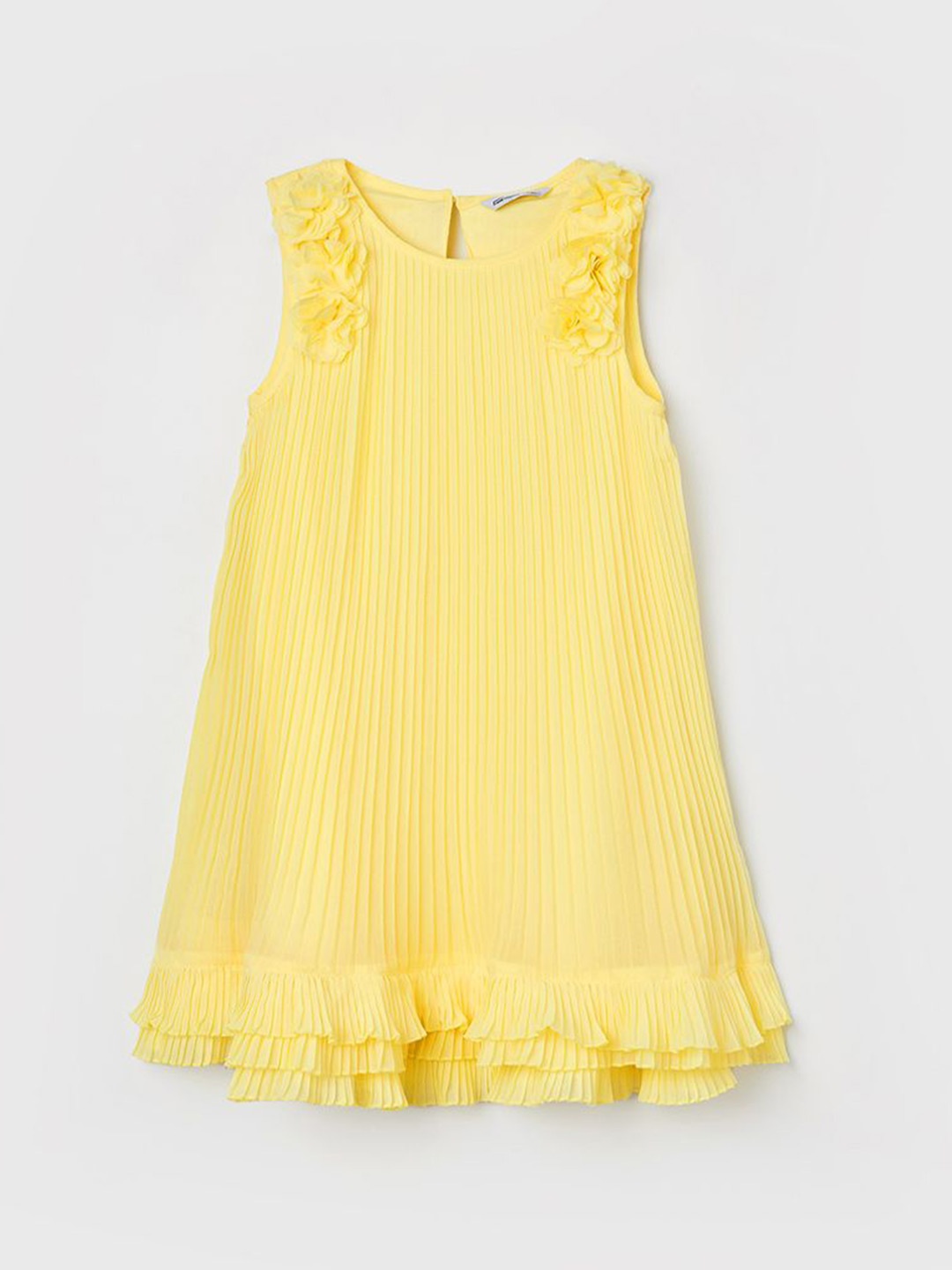 

Fame Forever by Lifestyle Girls Self Design A-Line Dress, Yellow