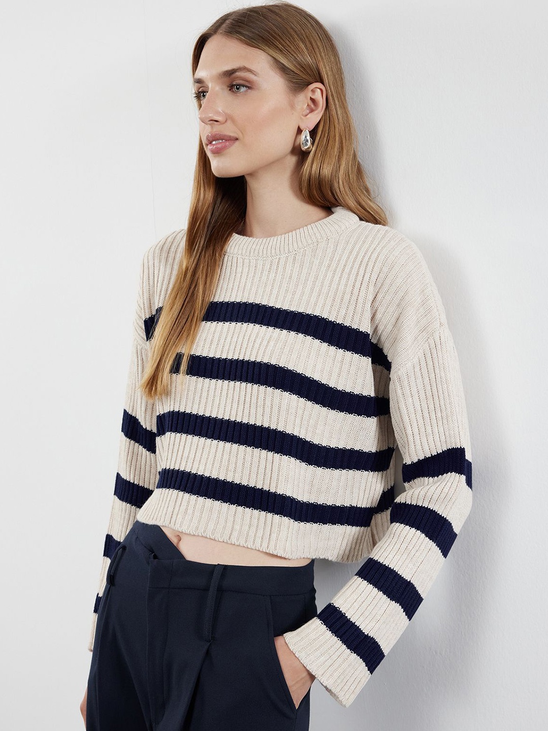 

Trendyol Striped Top, Na