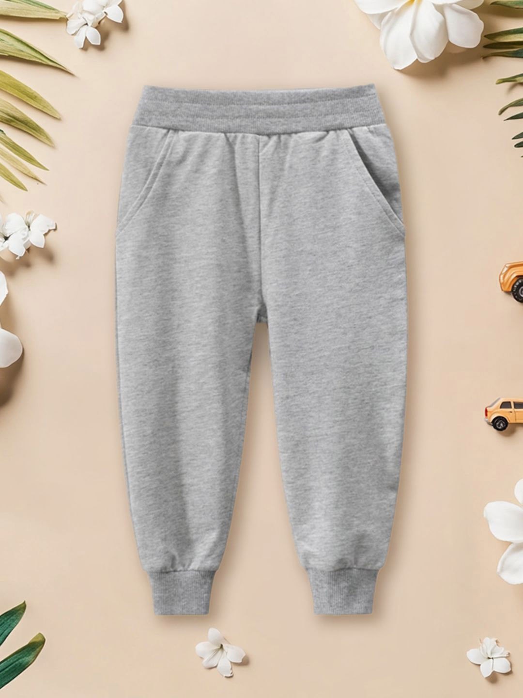 

INCLUD Boys Relaxed-Fit Joggers, Grey