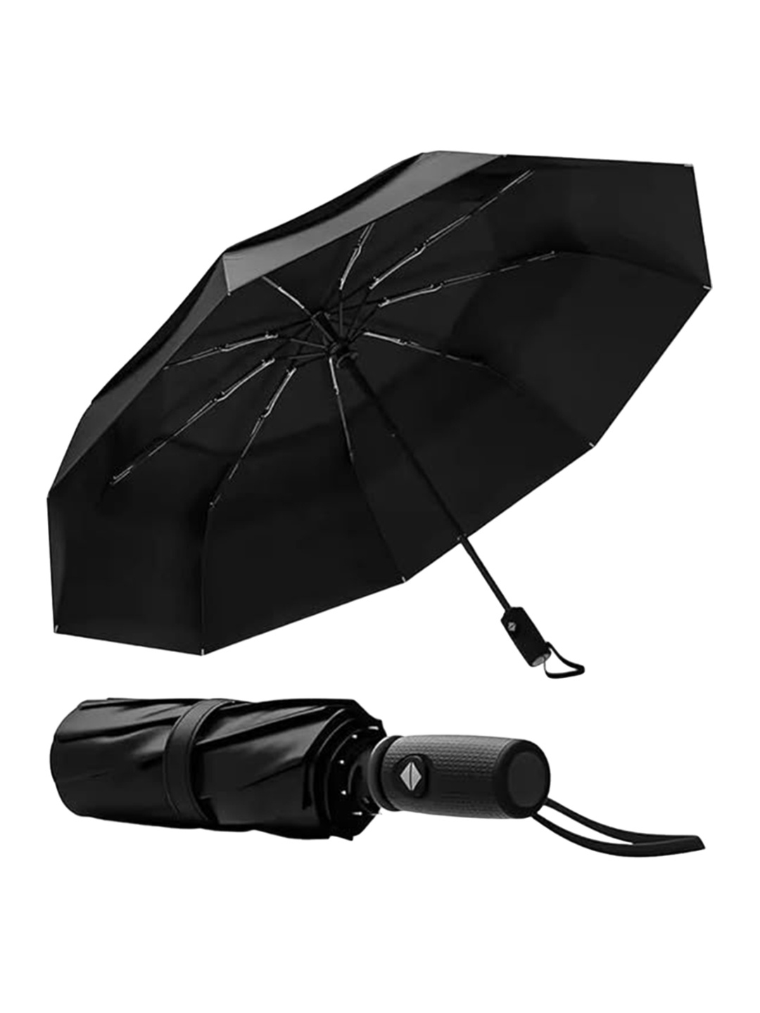 

Adbeni Manual Non-Foldable Umbrellas, Black