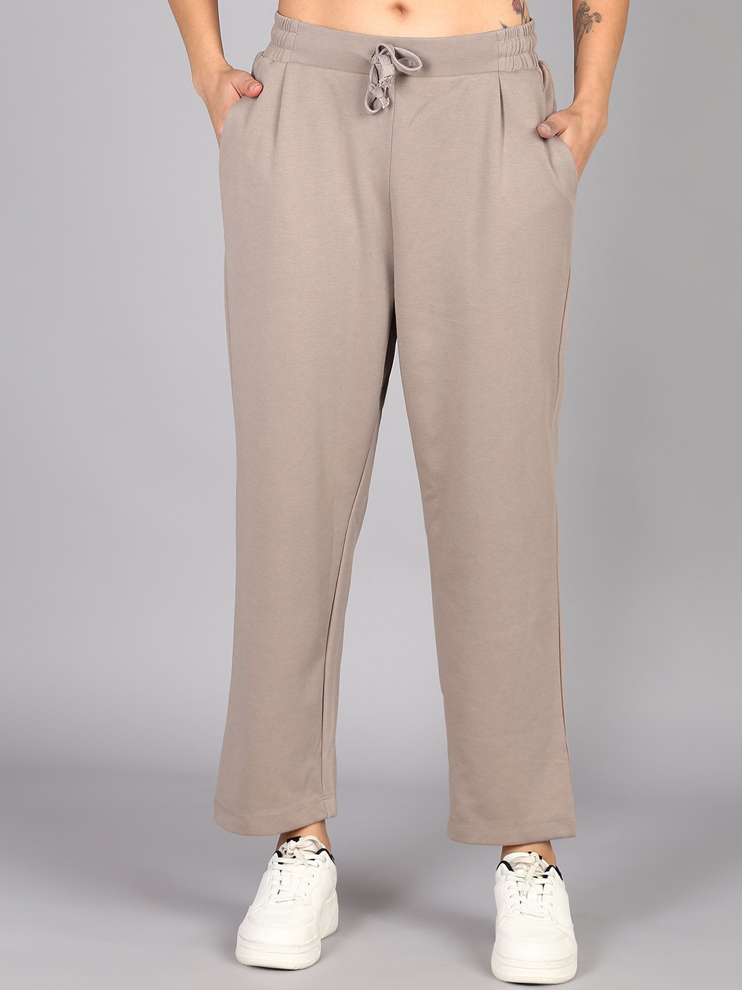 

Alan Jones Women Relaxed-Fit Track Pants, Brown