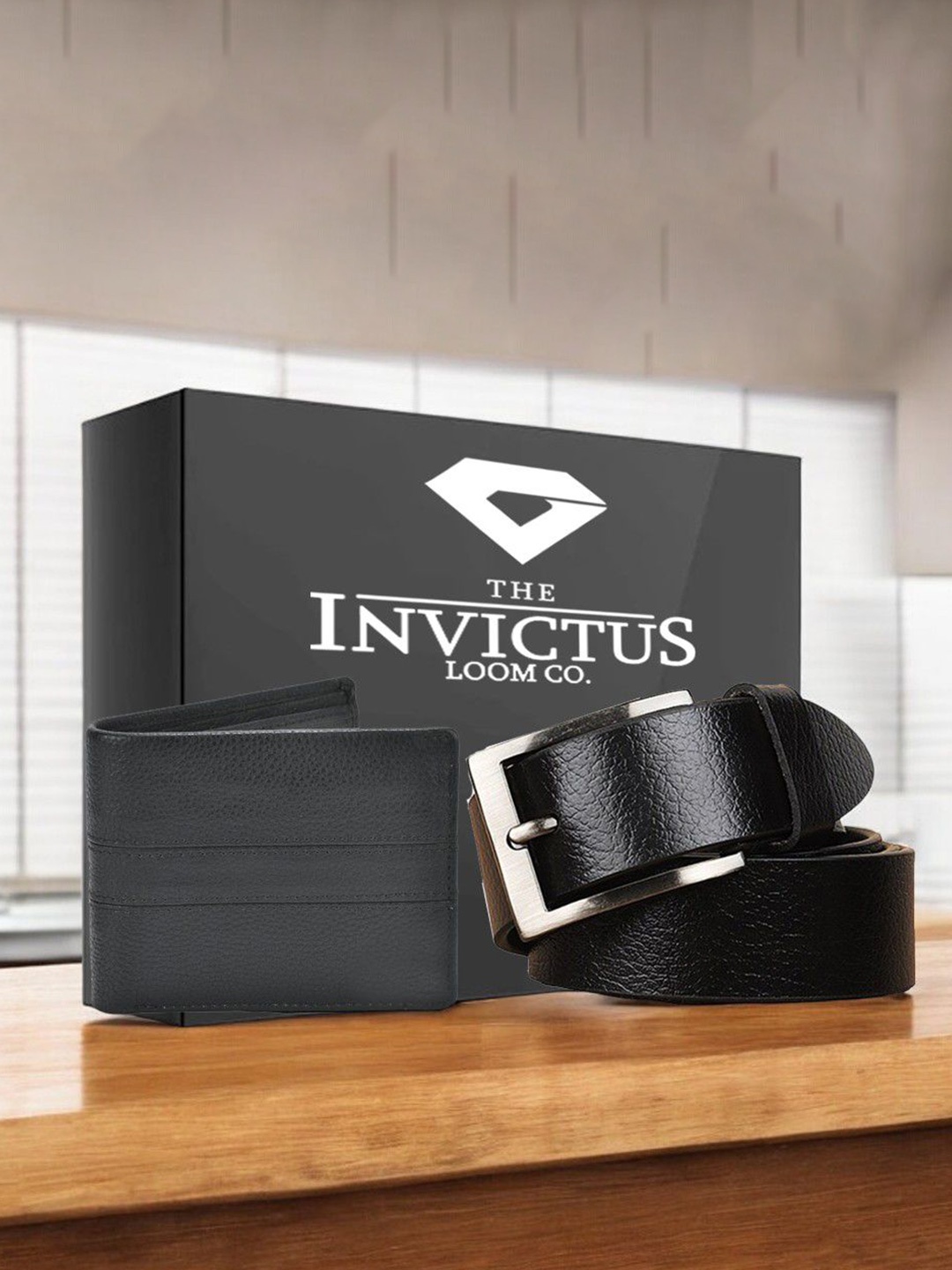 

INVICTUS Men Accessory Gift Set of, Black