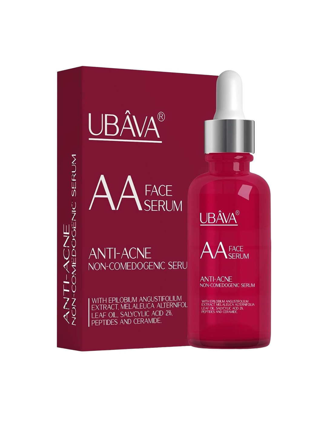 

UBAVA AA Face Serum For Anti Acne -30ml, Transparent