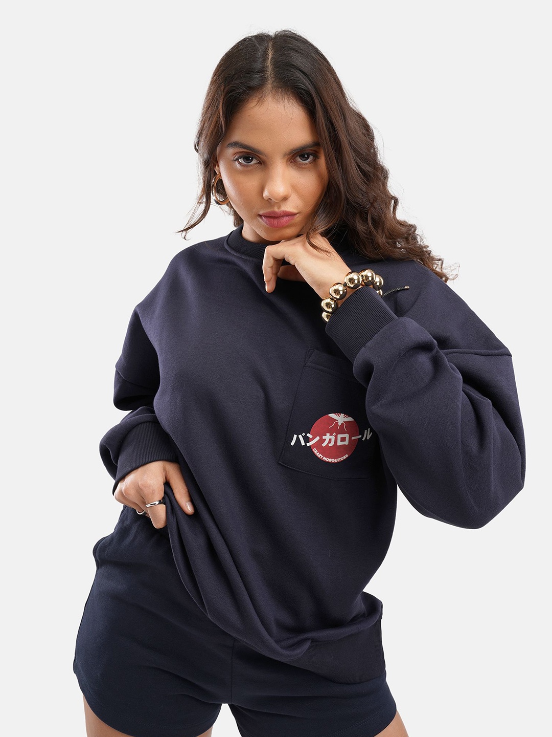 

Crazy Mosquitoes Women Sweatshirt, Navy blue