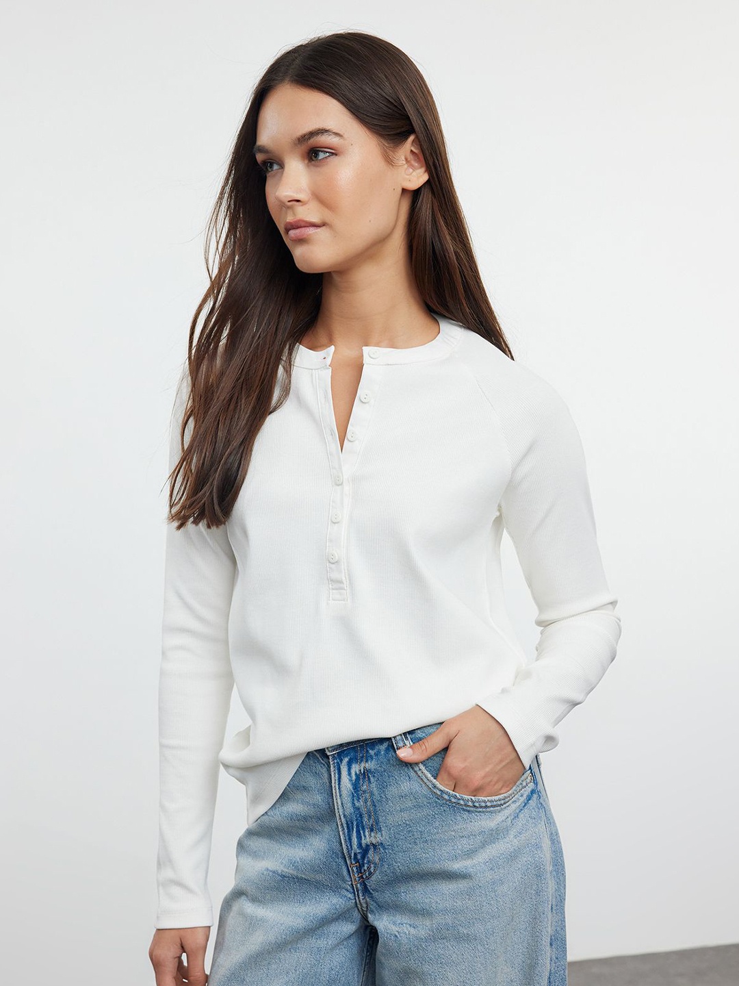 

Trendyol Cotton Top, Na