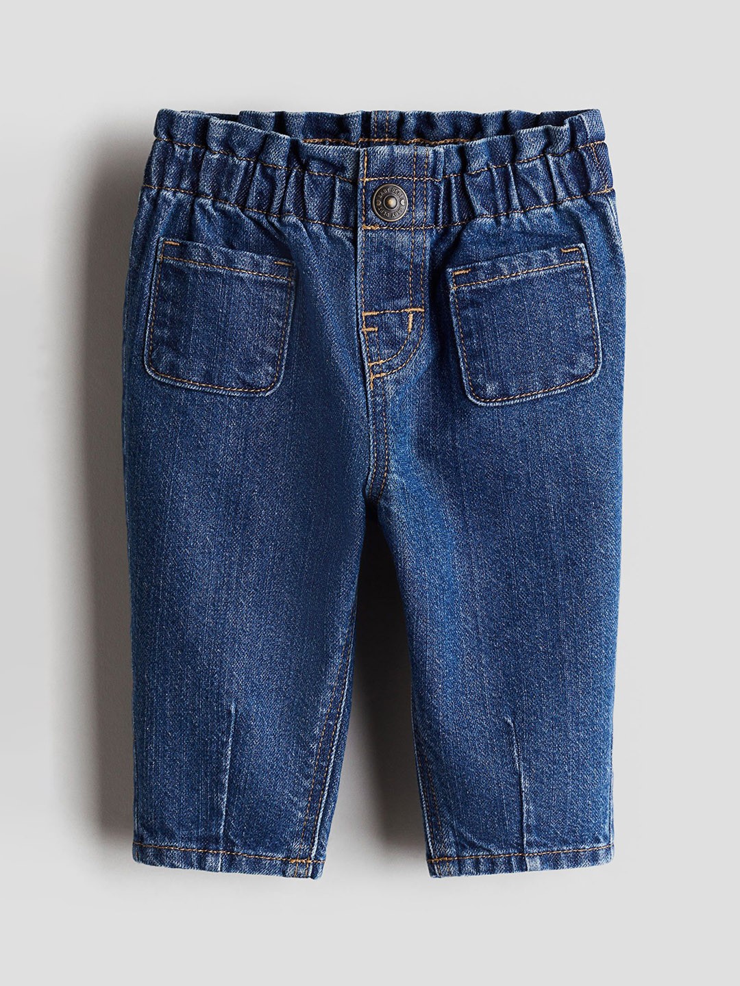

H&M Girls Paper Bag Trousers, Blue