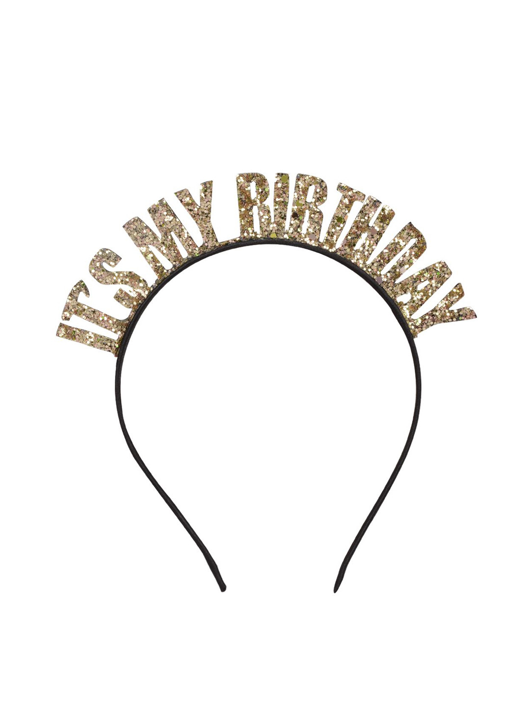 

Aye Candy Girls Embellished Hairband, Gold