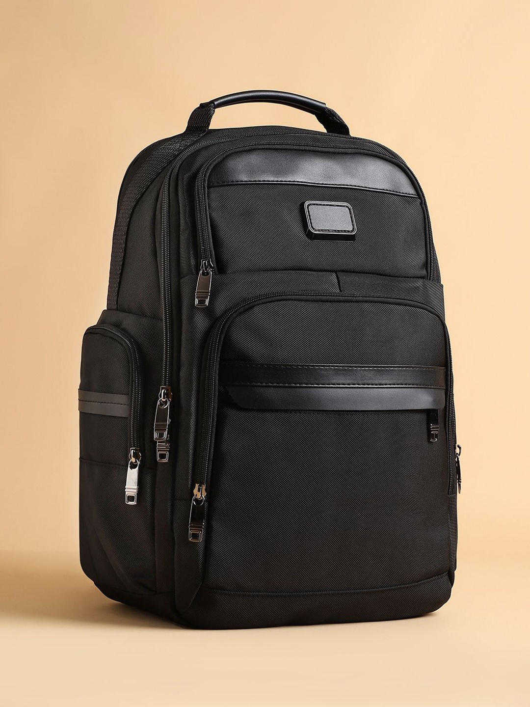 

French Accent Men Backpack, Black