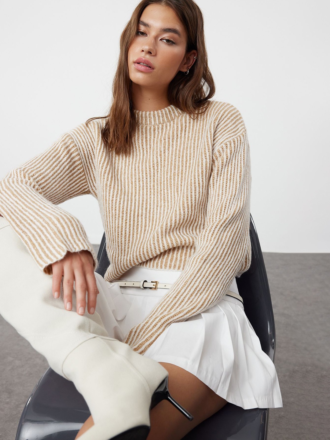 

Trendyol Striped Top, Na