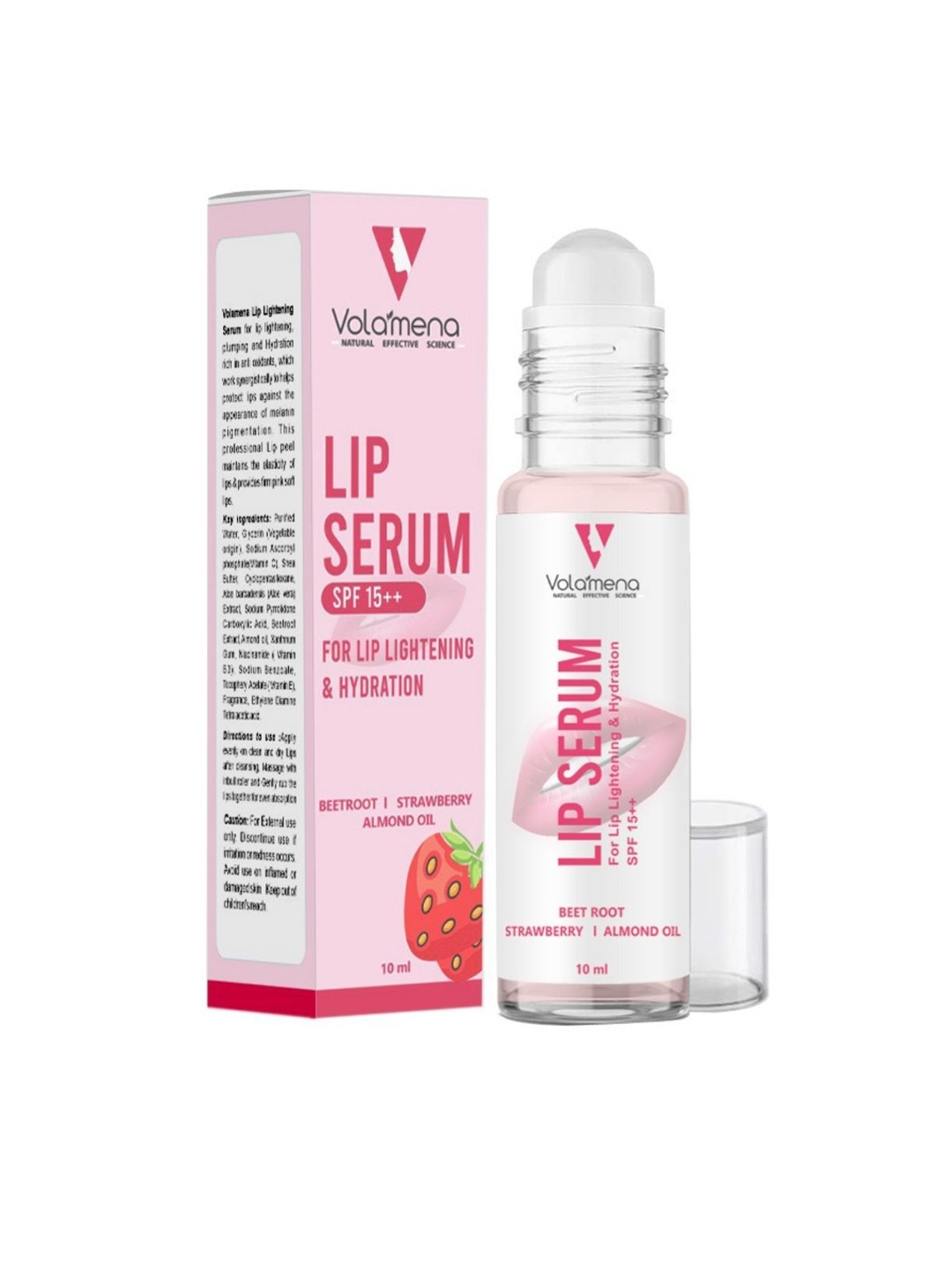 

Volamena SPF 15++ Lip Lightening Serum-10ml, Pink