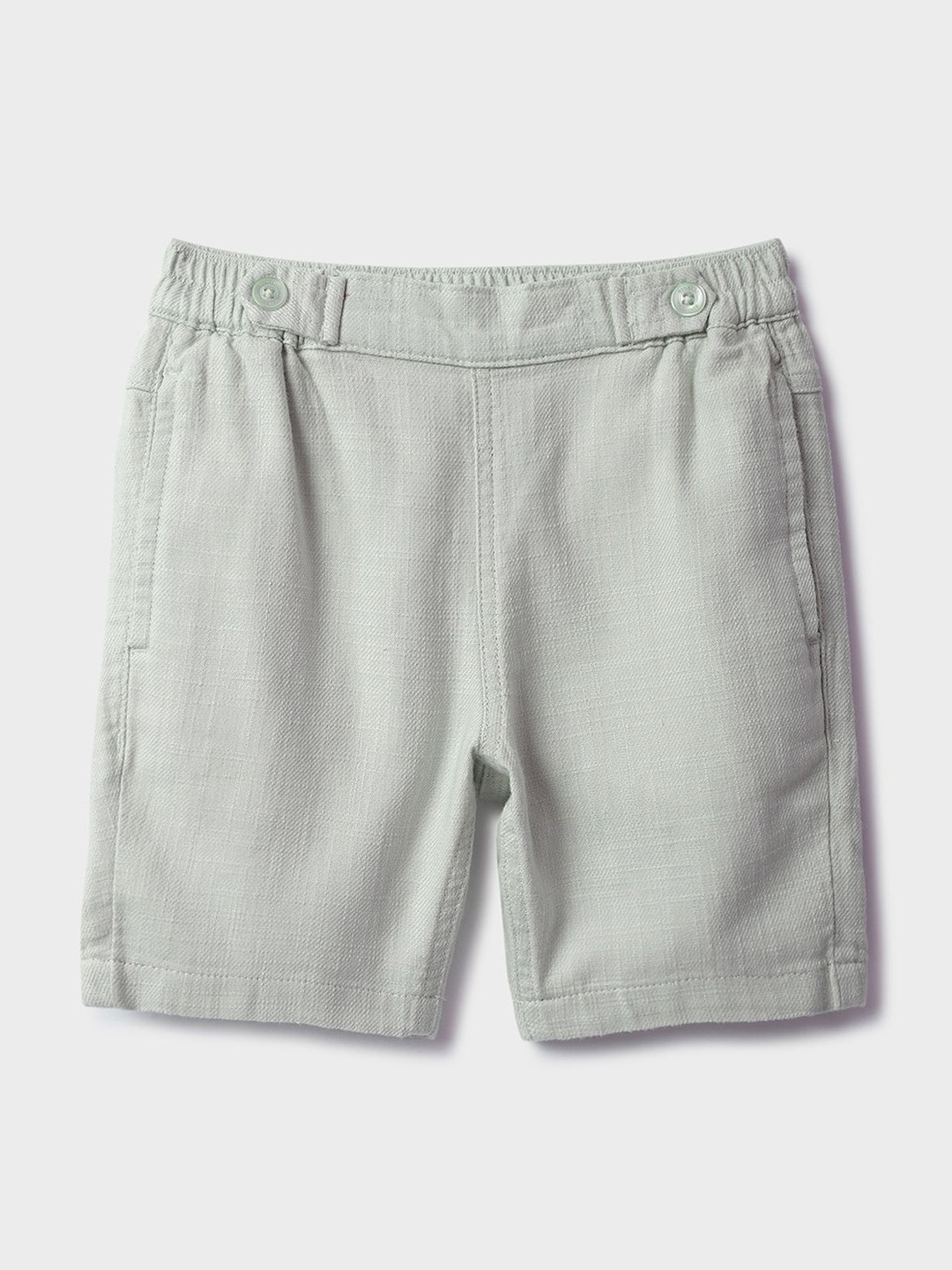 

United Colors of Benetton Boys High-Rise Shorts, Grey
