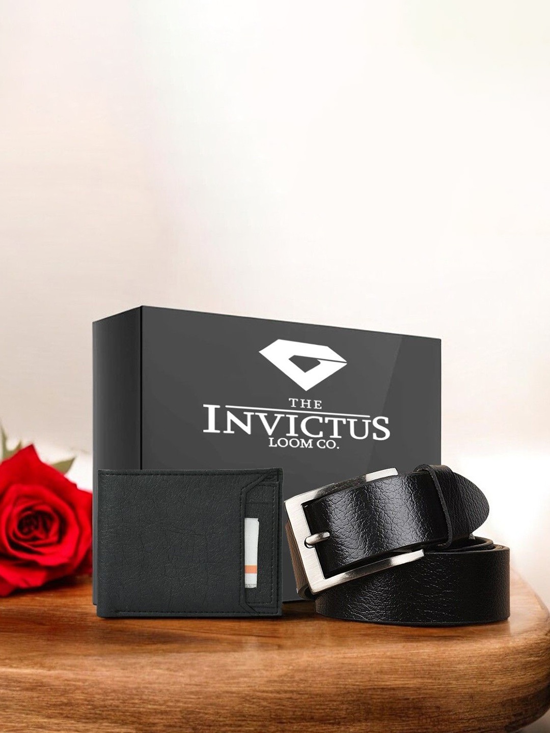 

INVICTUS Men Accessory Gift Set of, Black
