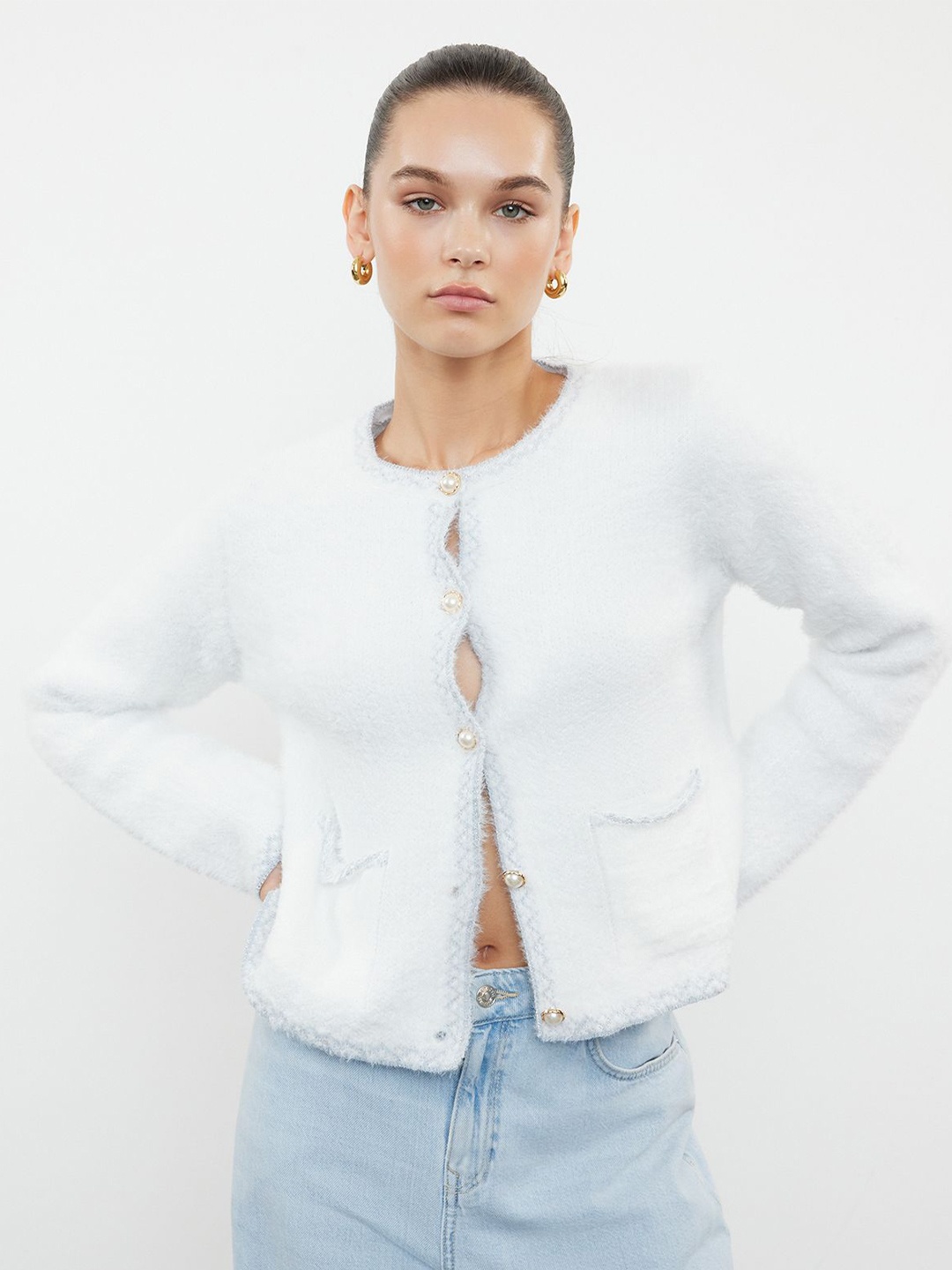 

Trendyol Women Cardigan, White