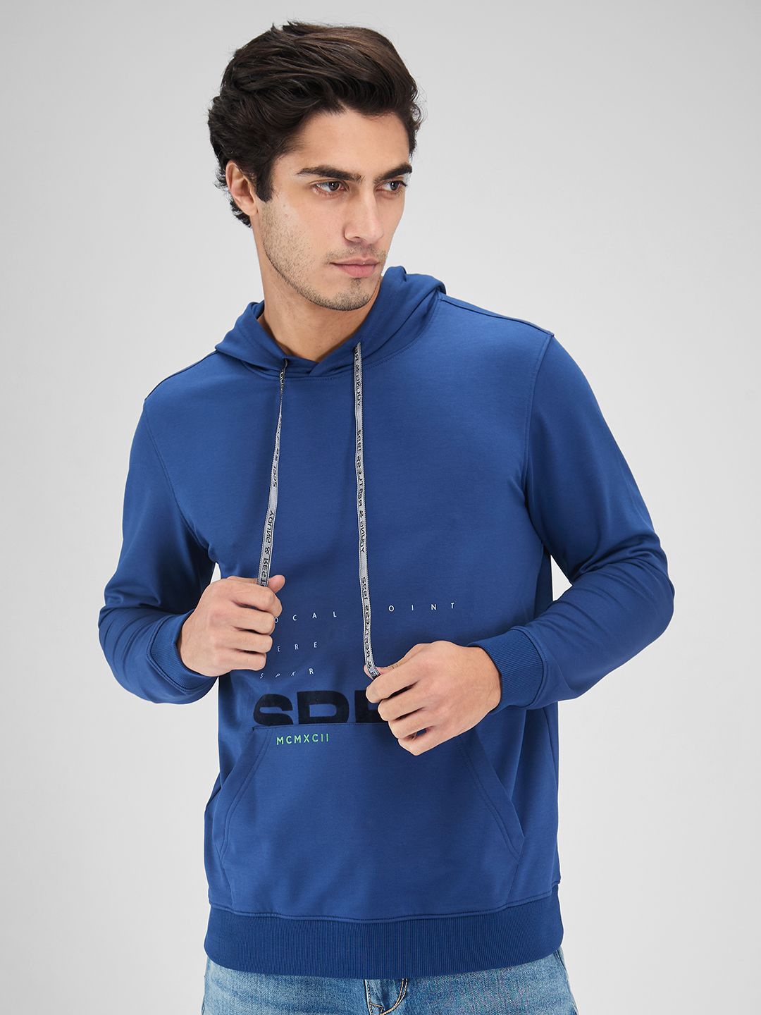 

SPYKAR Men Sweatshirt, Blue