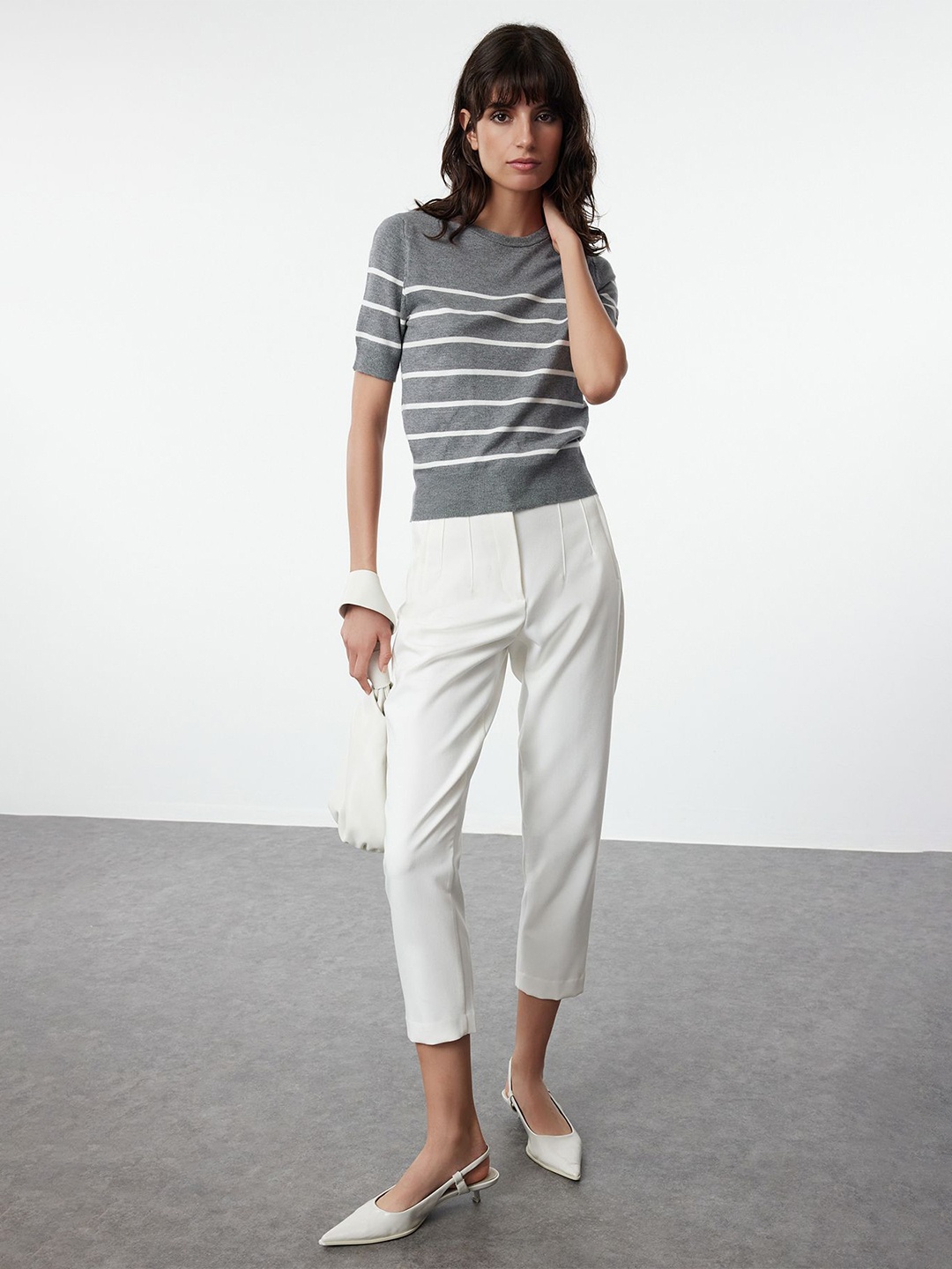 

Trendyol Striped Top, Na