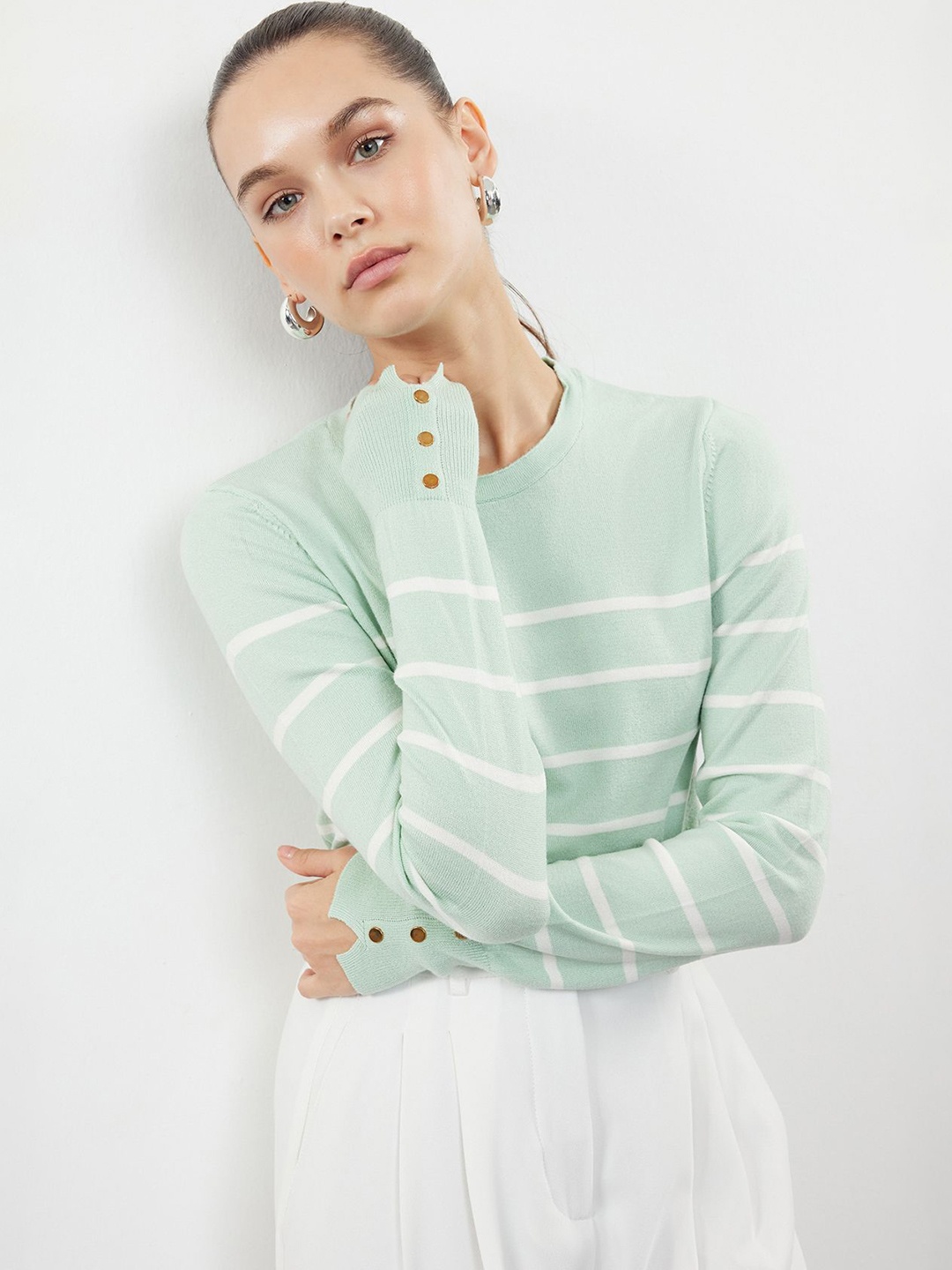

Trendyol Striped Top, Na