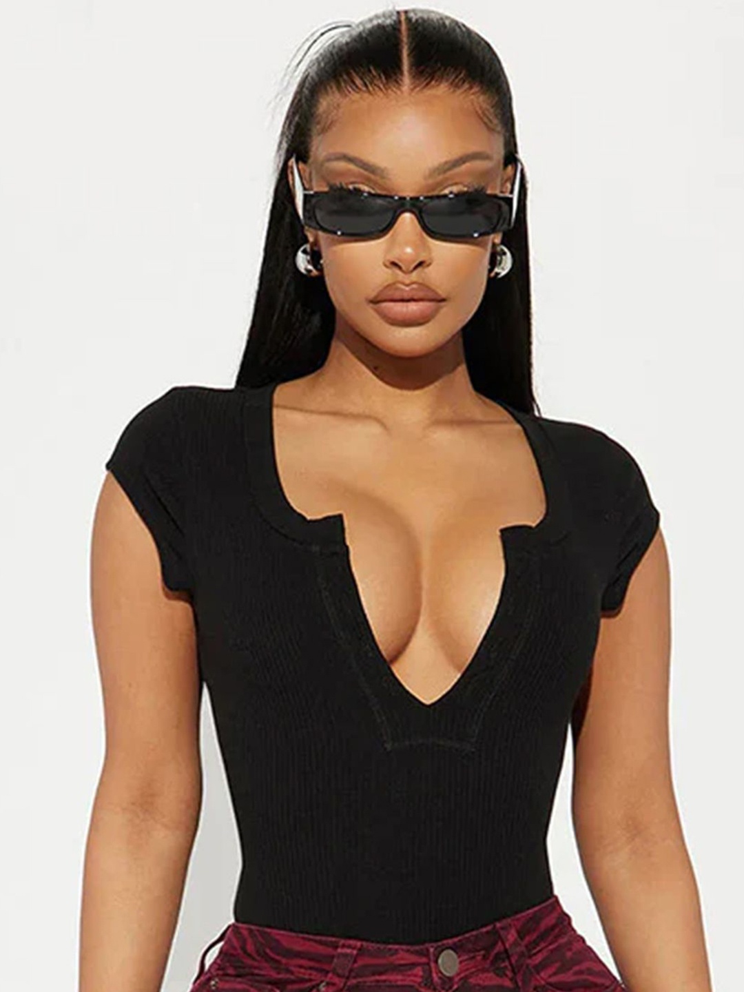 

LULU & SKY Top, Black