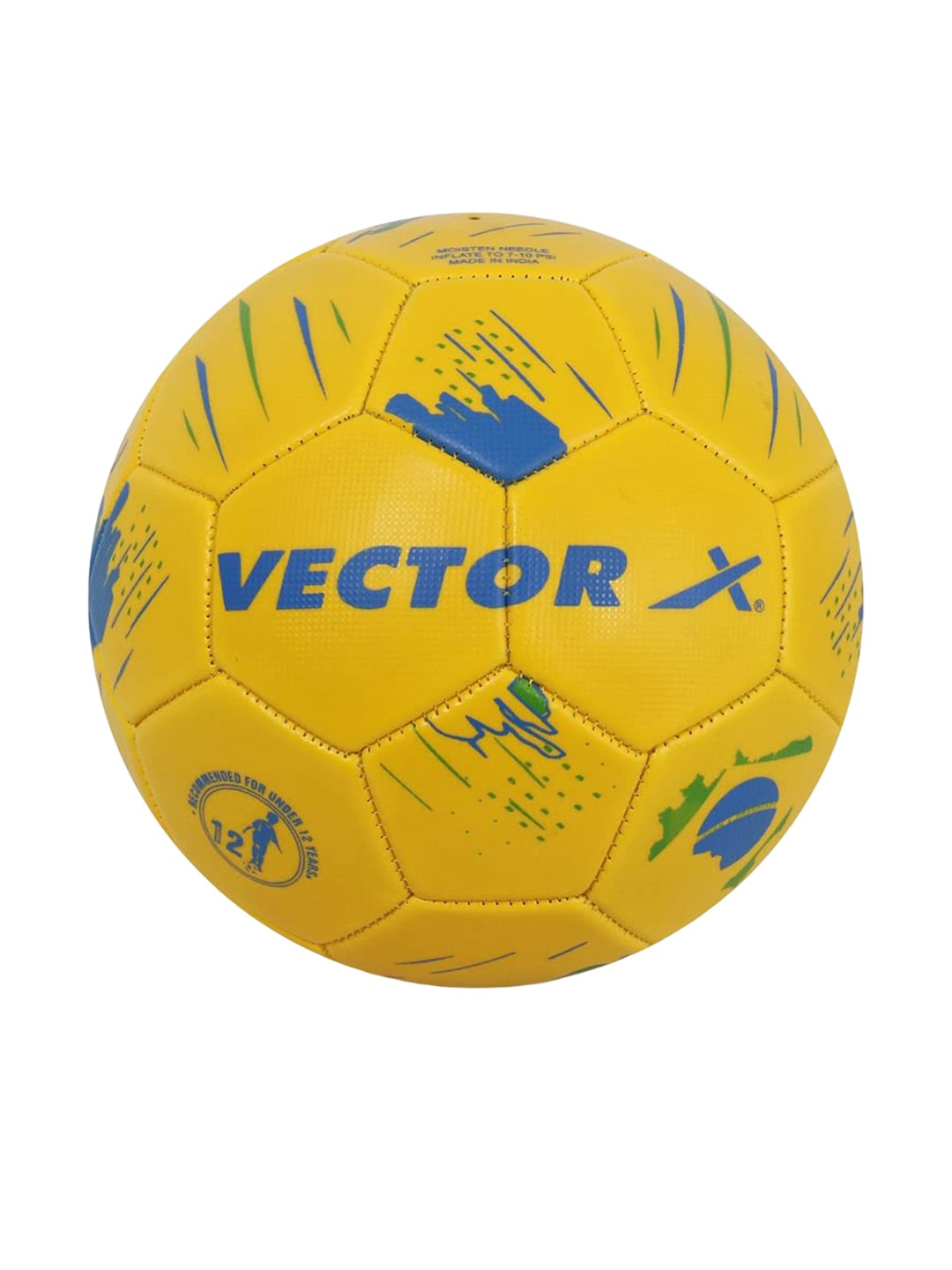 

VECTOR X Textured Footballs, Yellow