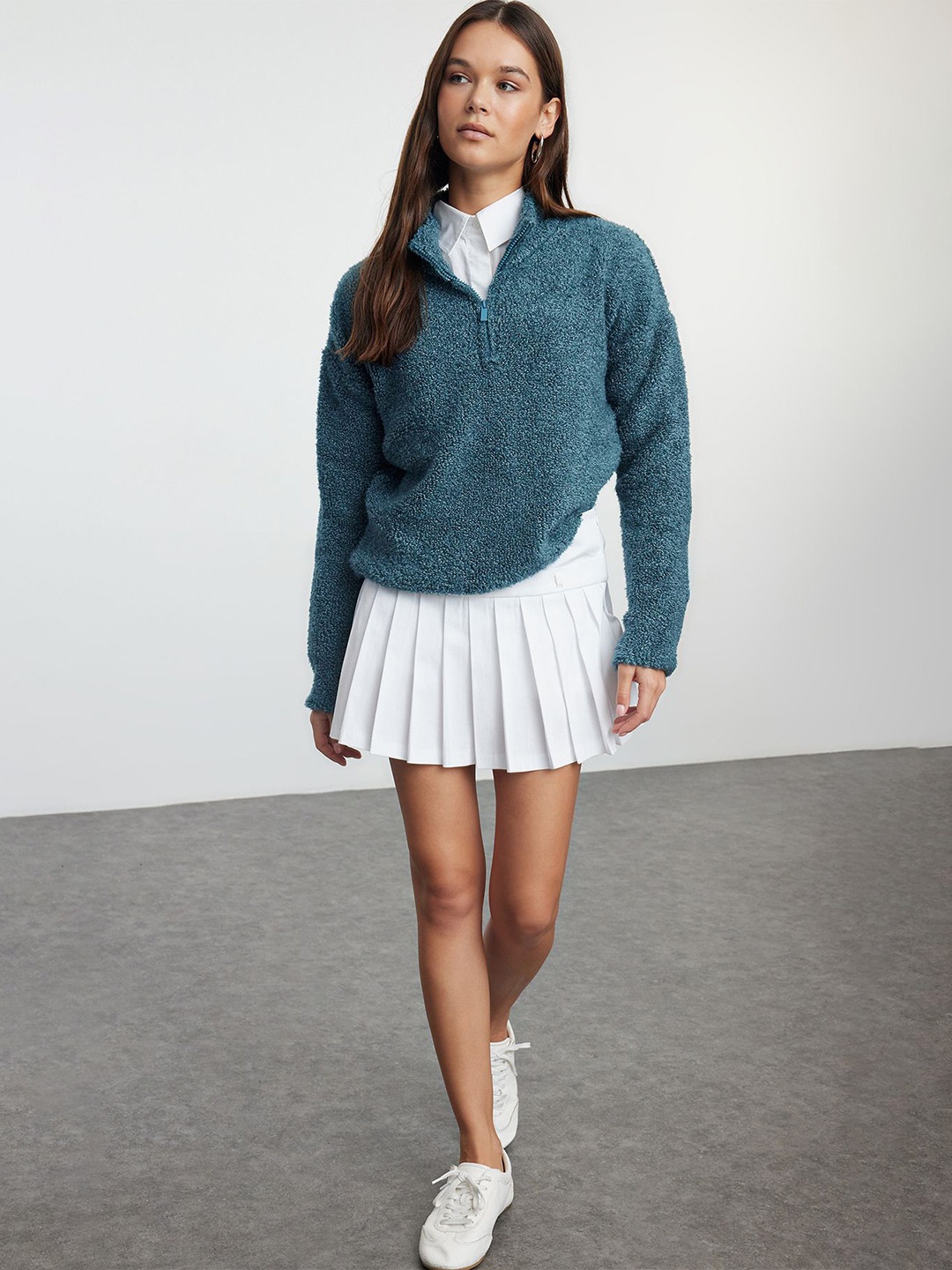 

Trendyol Shirt Style Top, Na