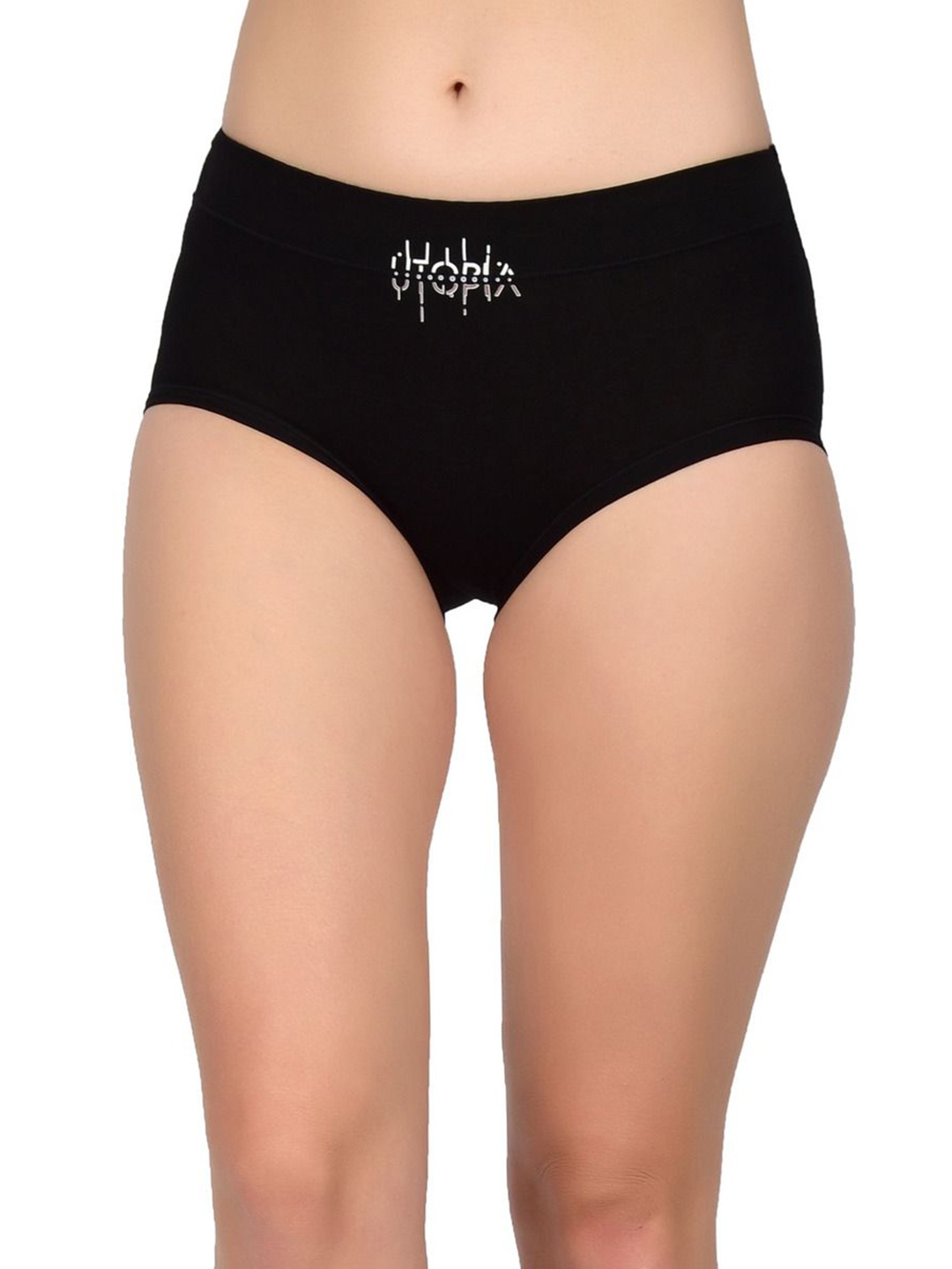 

bare dezire Mid-Rise Seamless Hipster Briefs BZ_HIP_79_BLACK_S