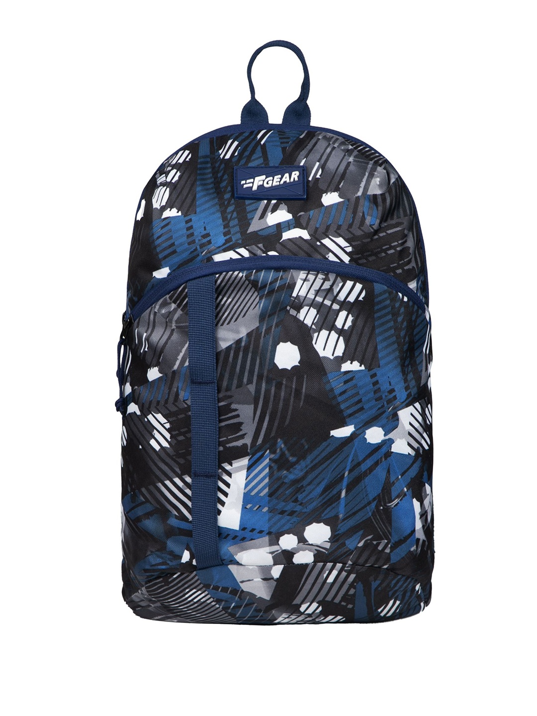 

F Gear Unisex Kids Geometric Backpack, Blue