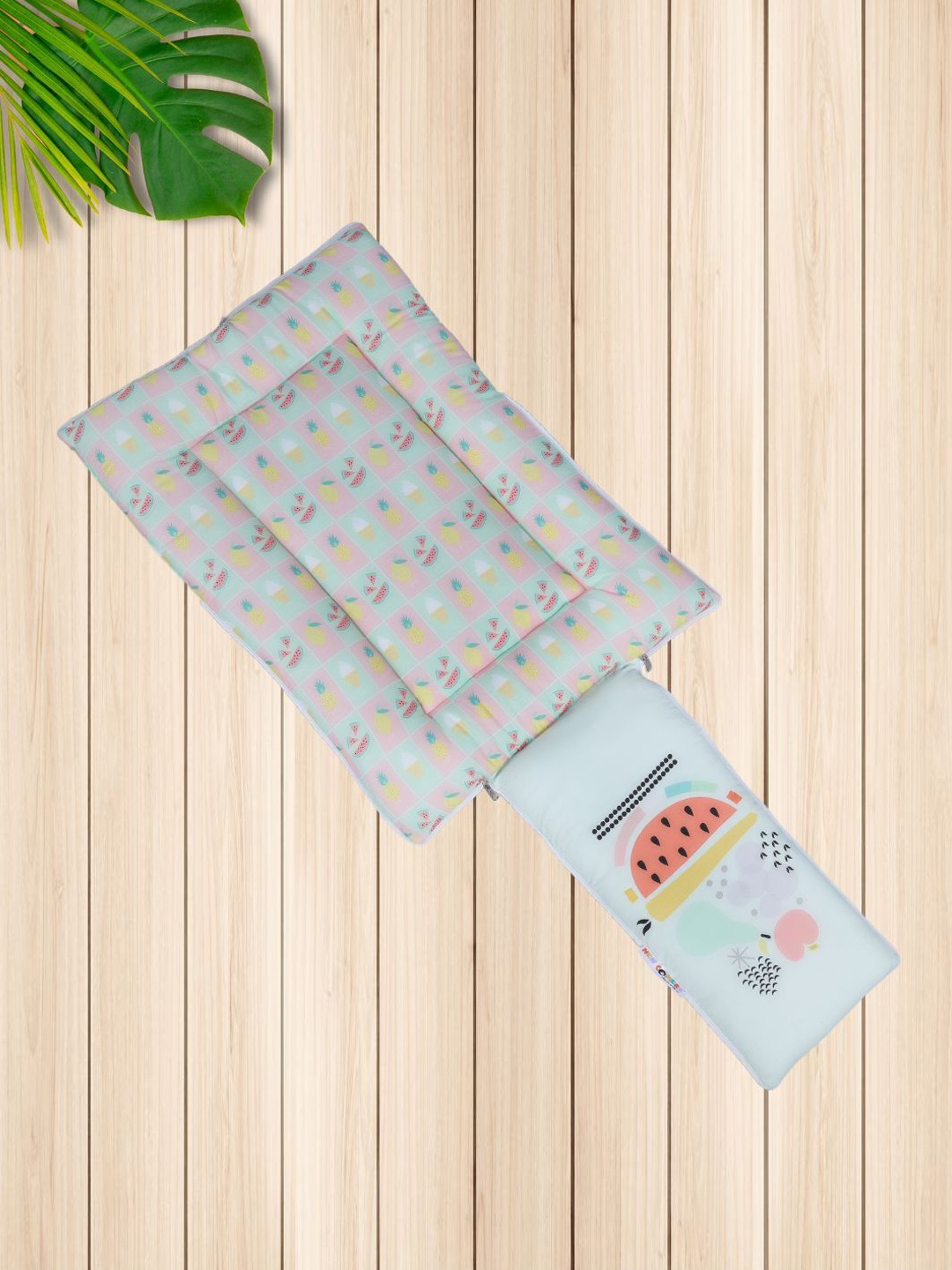 

NEW COMERS Kids Printed Cotton Baby Sleeping Bag, Green