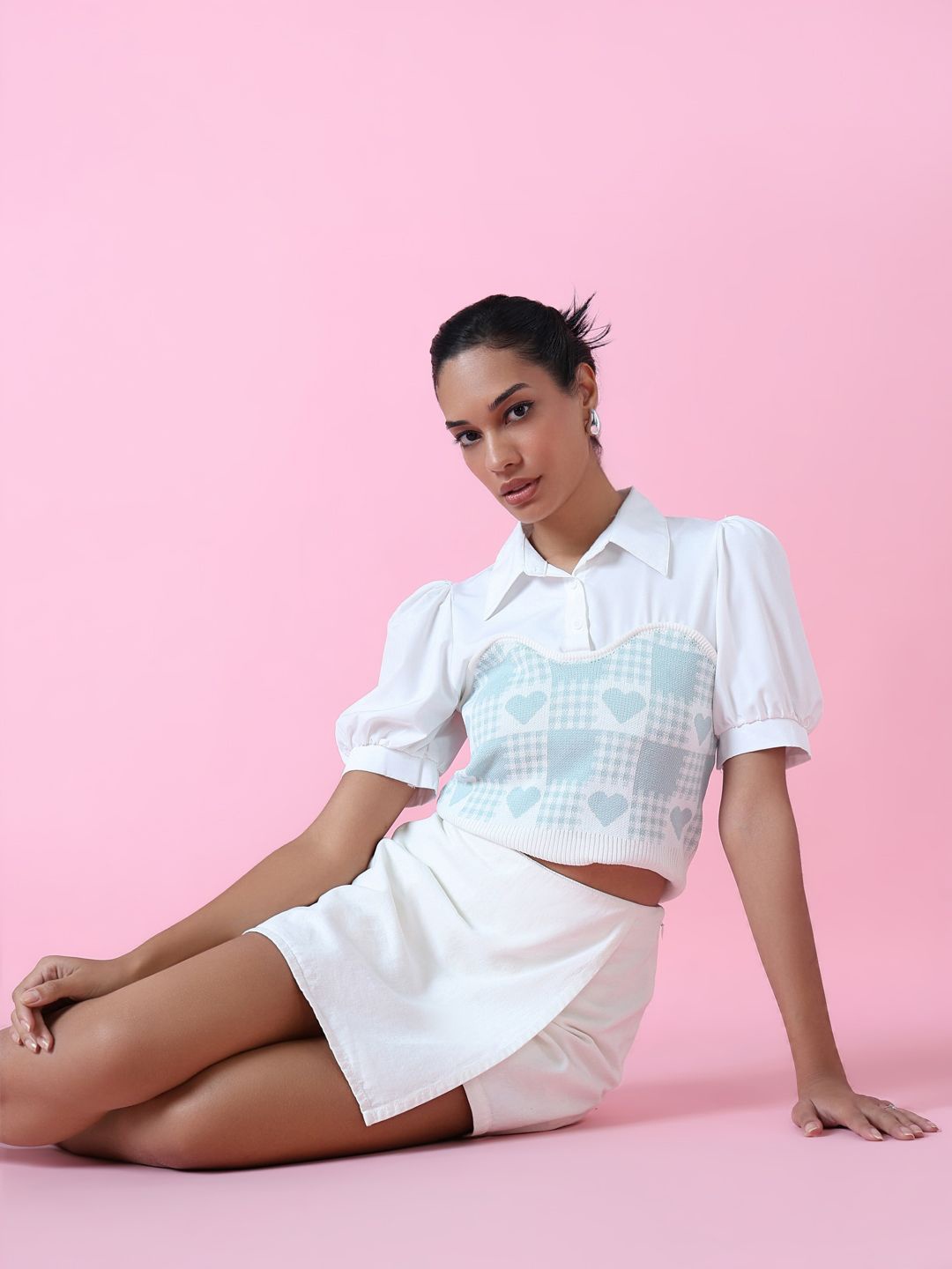 

SHOWOFF Shirt Style Top, Sea green