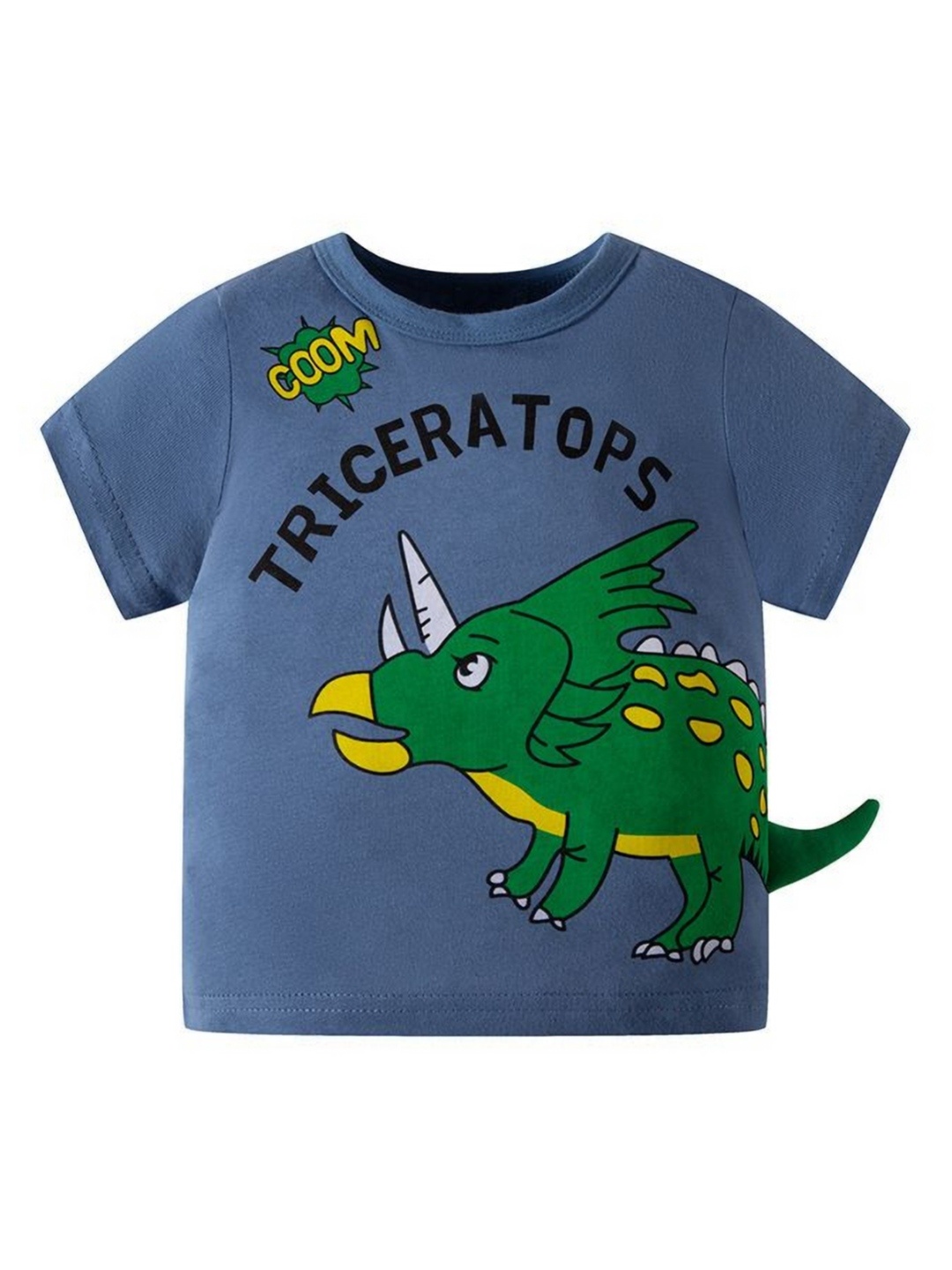 

StyleCast Kids Printed Applique T-shirt, Navy blue