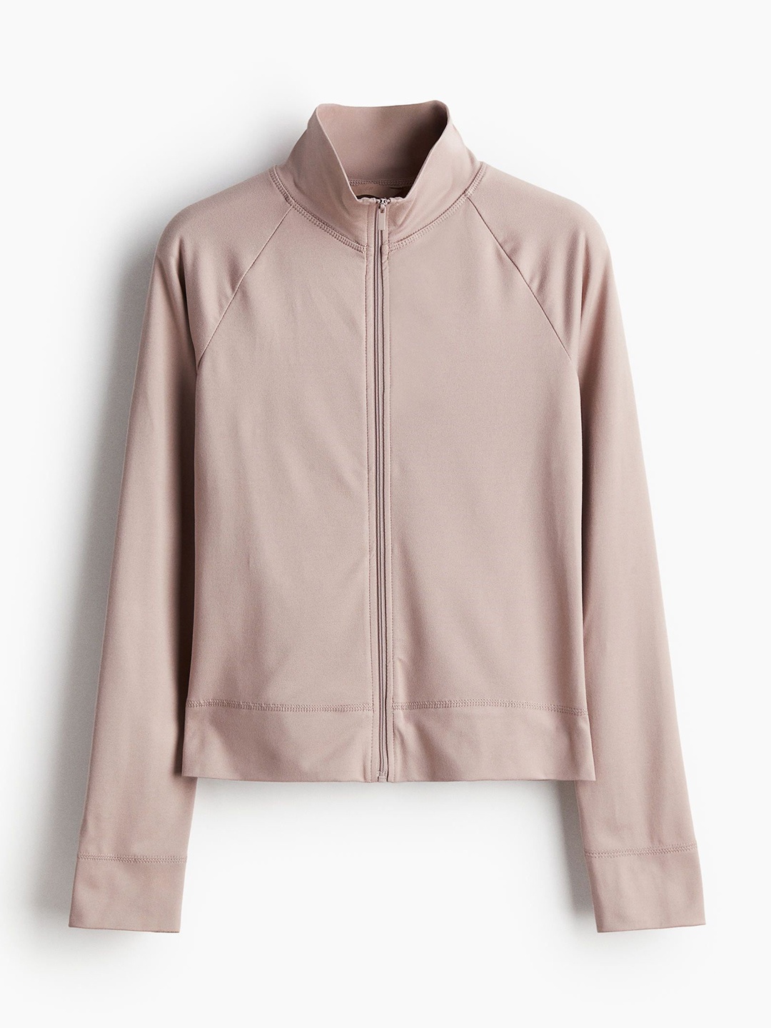 

H&M Women Zip-Through Jersey Cardigan, Pink