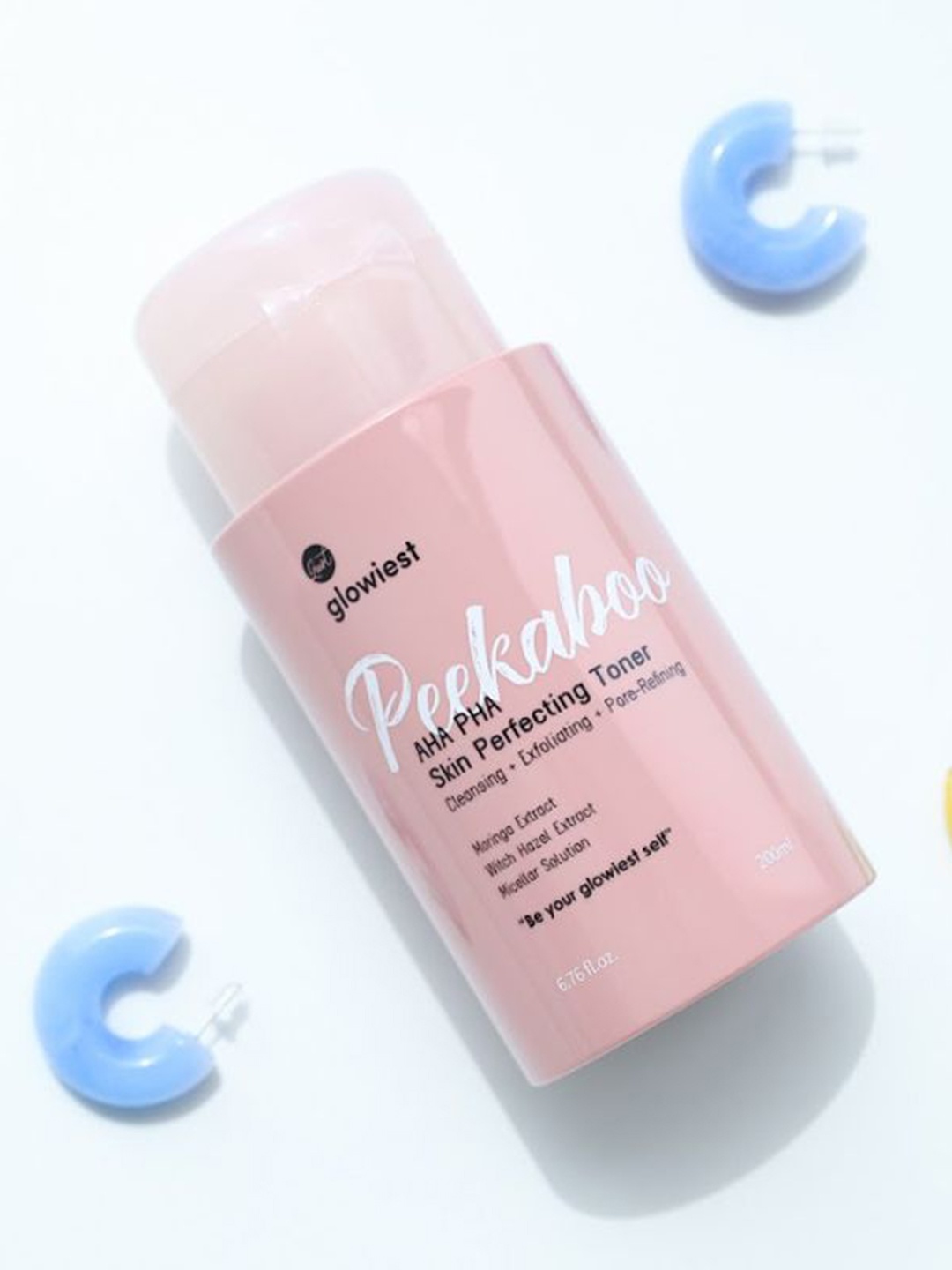 

Glowiest Peekaboo AHA PHA Korean Toner - 200ml, Transparent