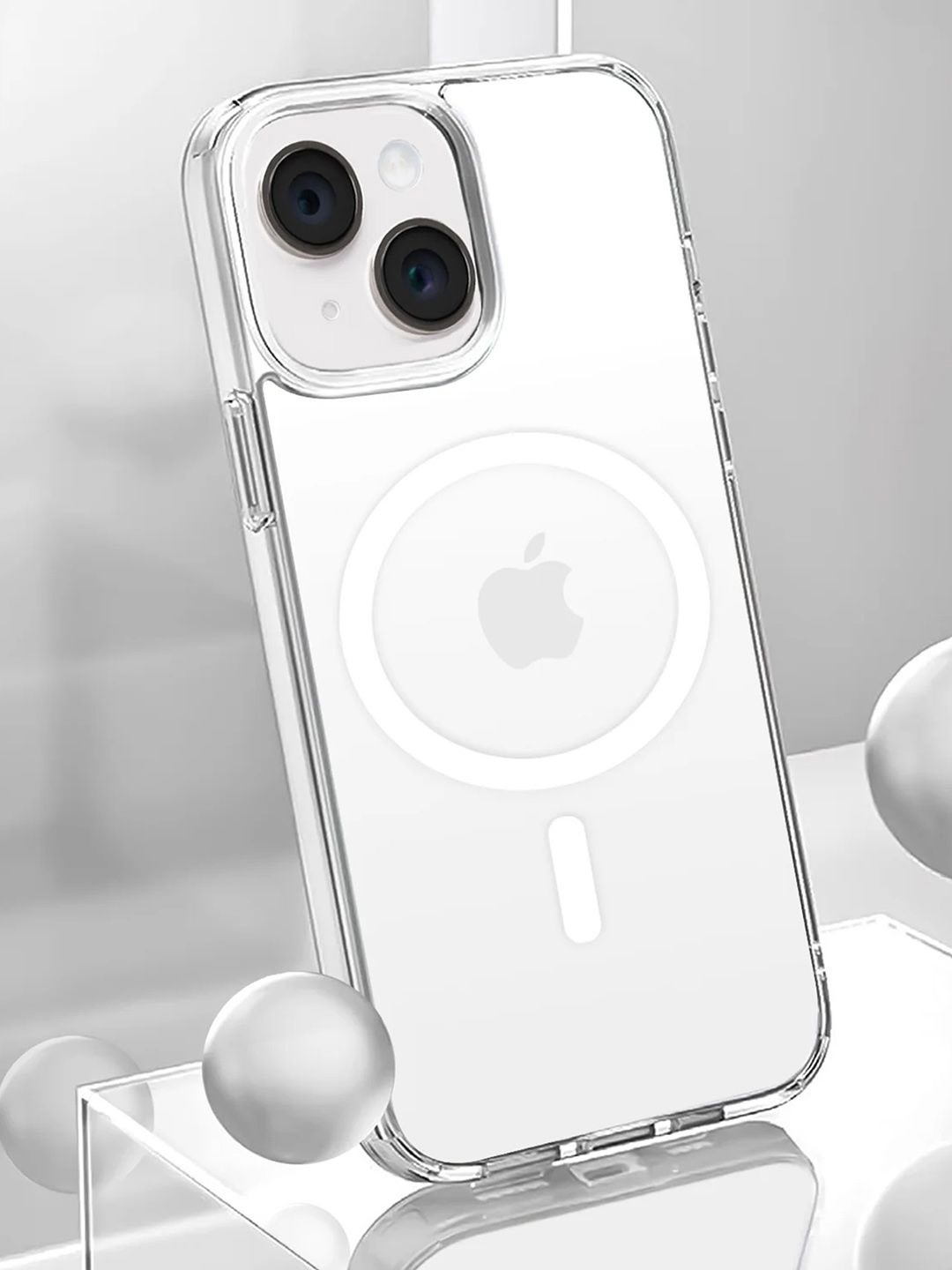 

TREEMODA Solid Printed iPhone 15 Back Case Mobile Accessories, Transparent