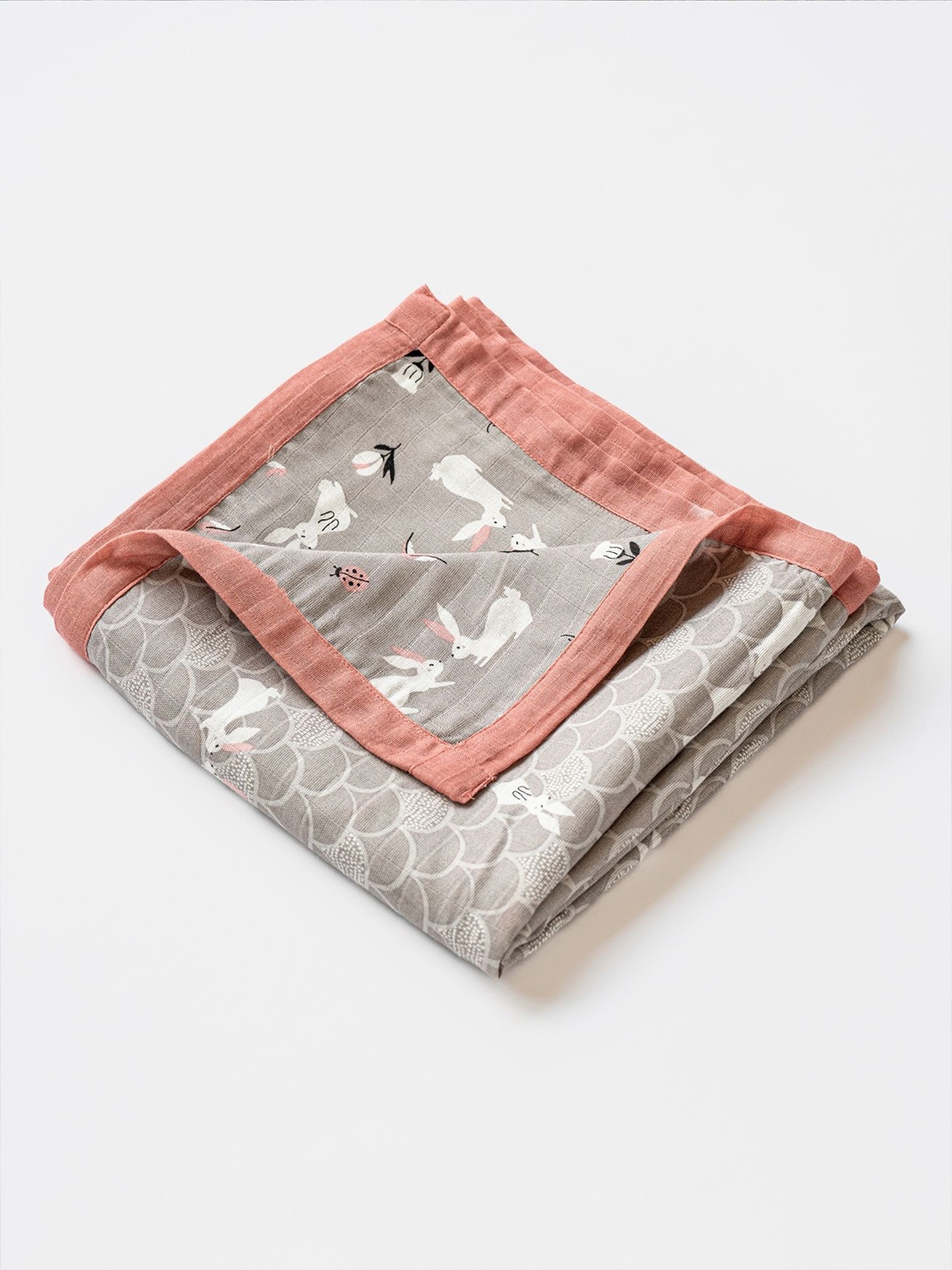 

cocoon care Black & Grey Cartoon Characters AC Room 350 GSM Single Bed Blanket