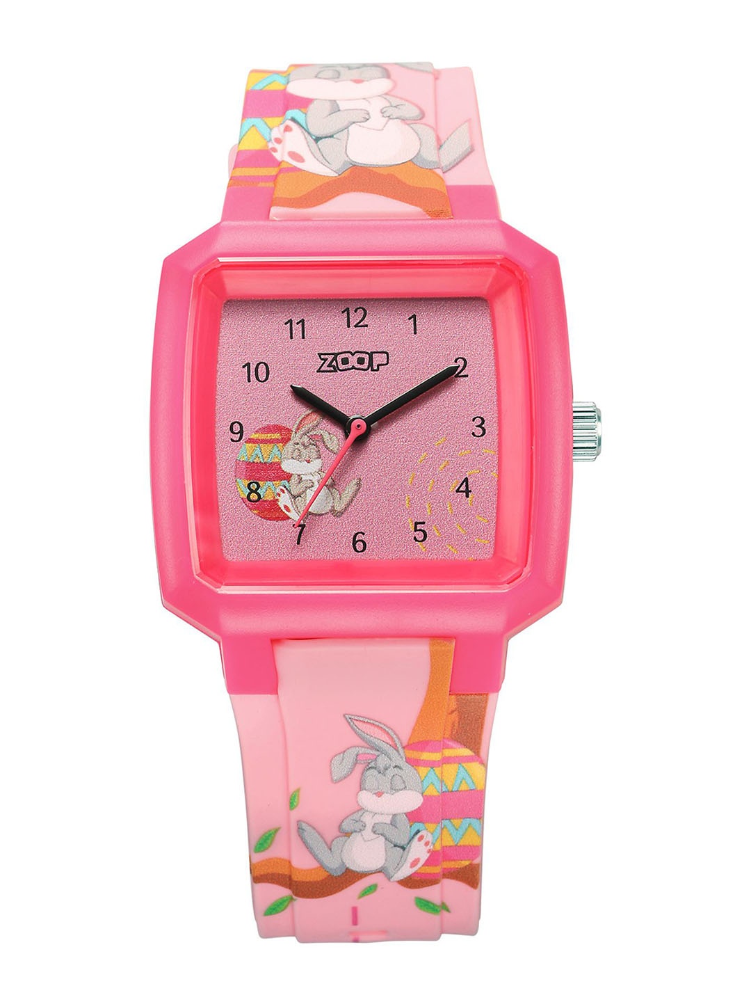 

ZOOP from TITAN Unisex Kids Embellished Dial & Bracelet Style Straps Digital Watch 26039PP03W, Multi