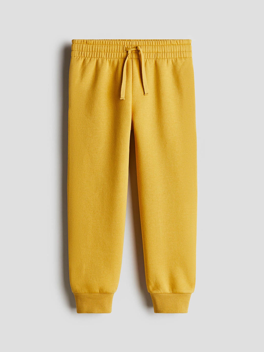 

H&M Girls Brushed-Inside Joggers, Yellow