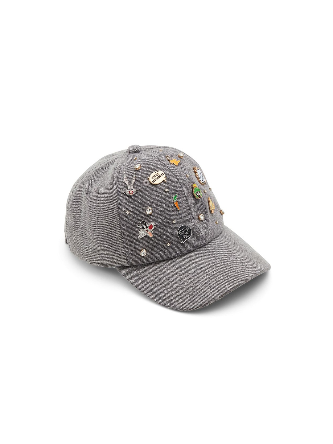 

ALDO Women Looney Tunes Baseball Cap, Grey