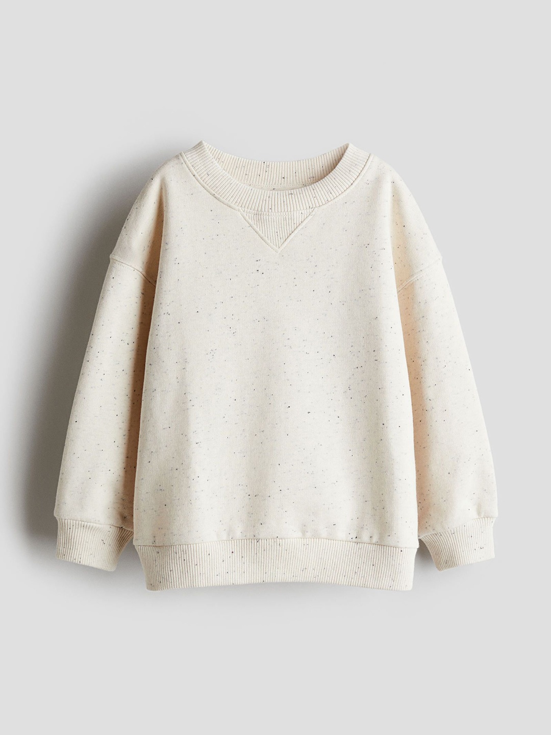 

H&M Boys Crew Neck Sweatshirt, Beige
