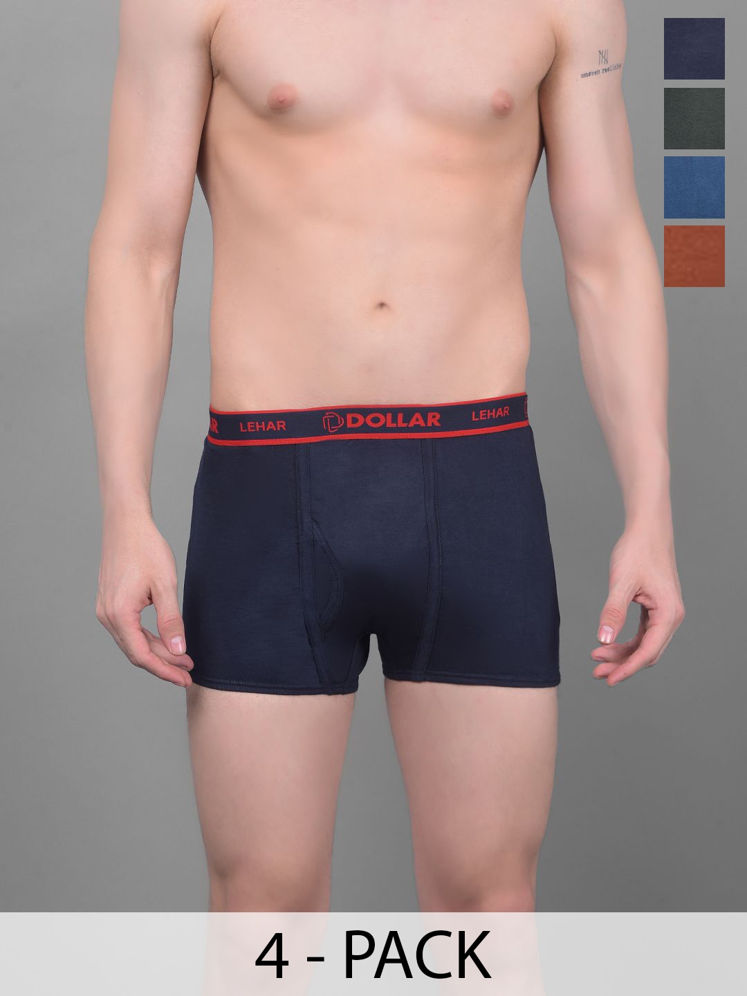 

Dollar Lehar Pack of 8 Assorted Cotton Trunk-MLHTR-08-AST3-PO8