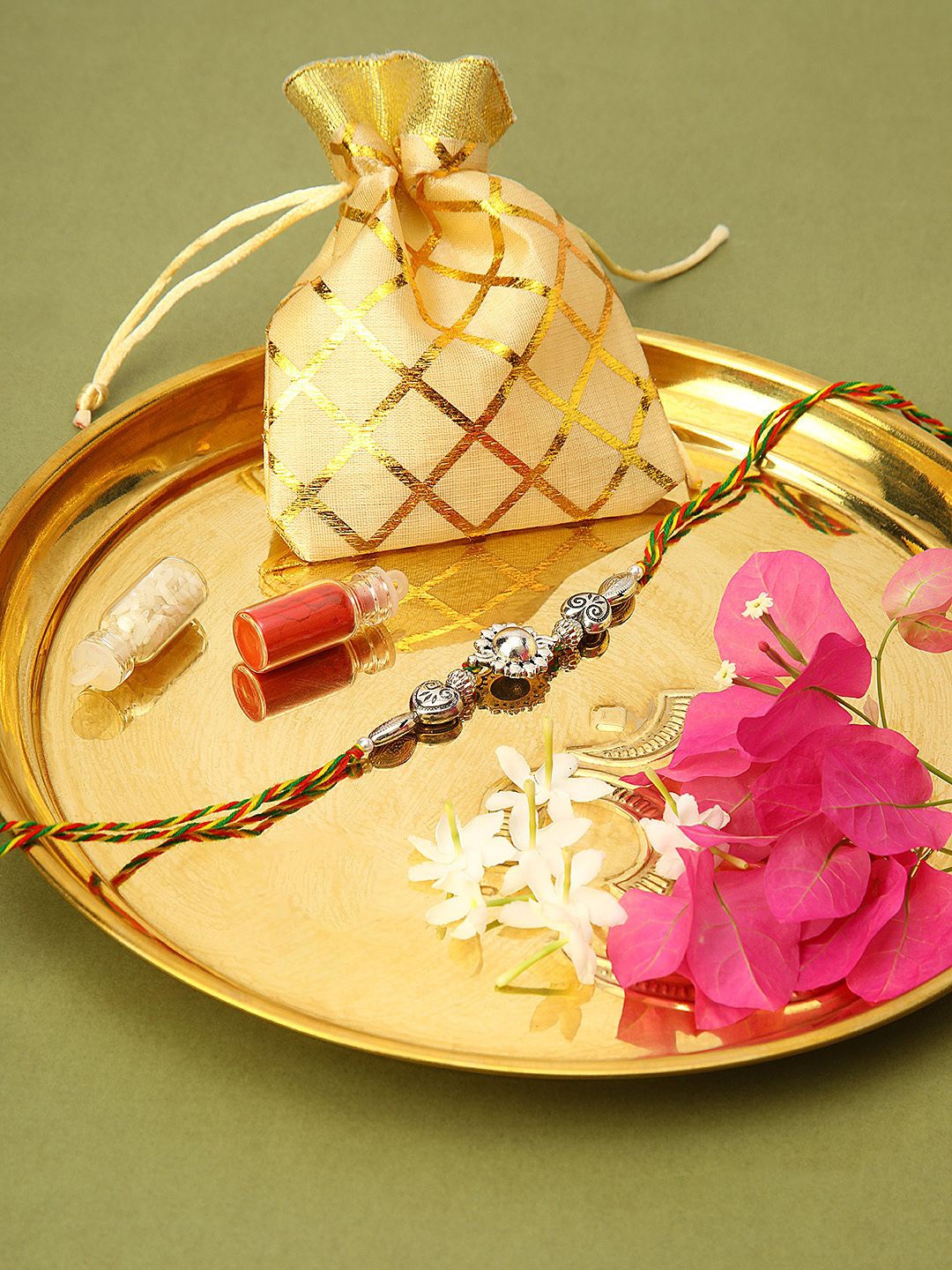 

Anouk Thread Rakhi, Red