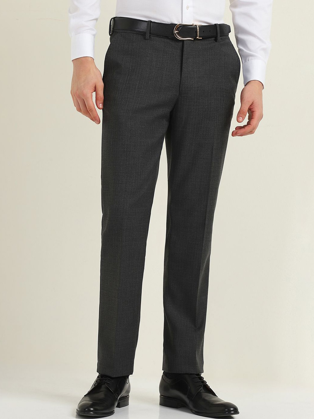 

Allen Solly Sport Men Slim Fit Formal Trousers, Grey