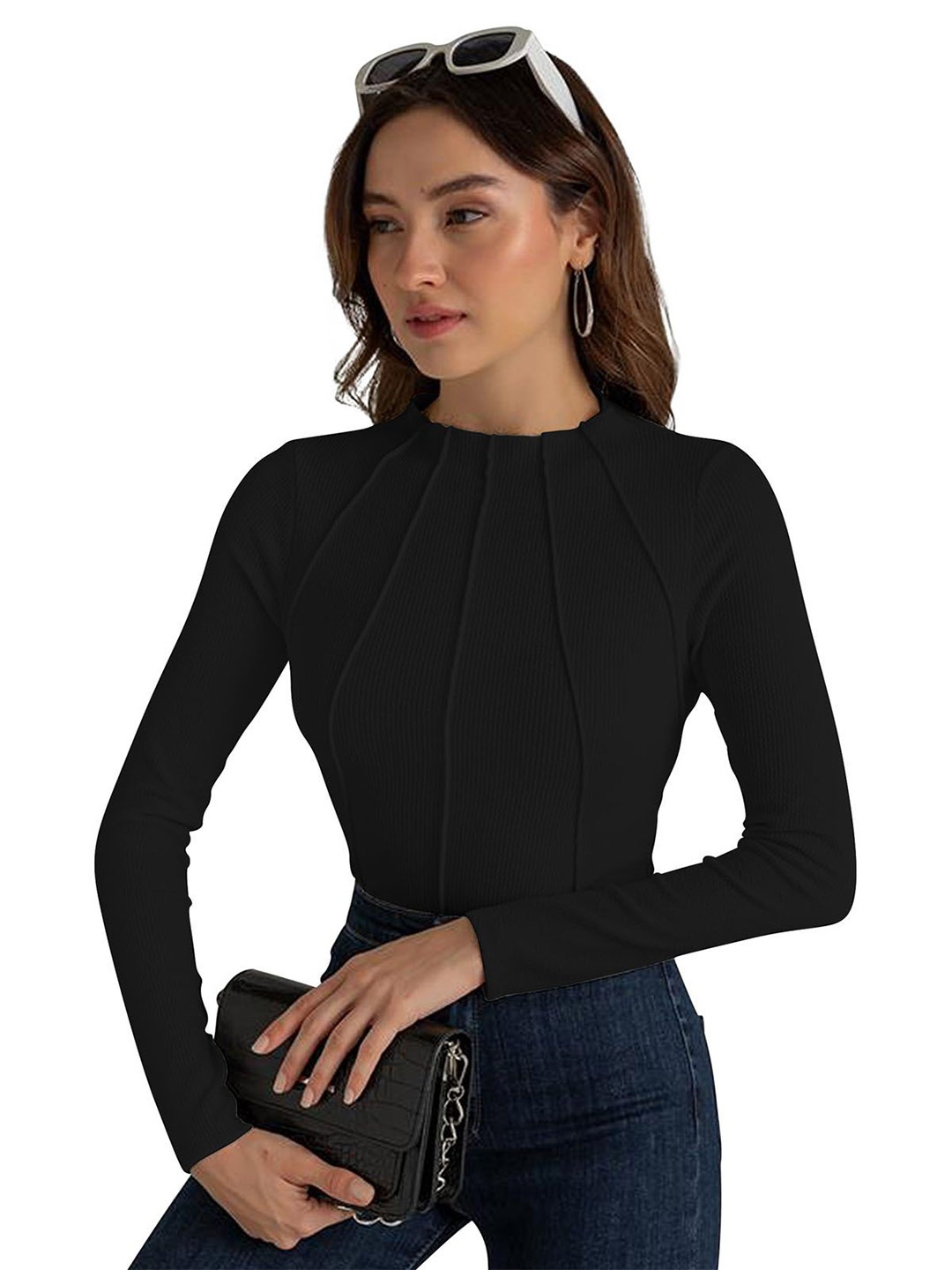 

ODETTE Cotton Top, Black