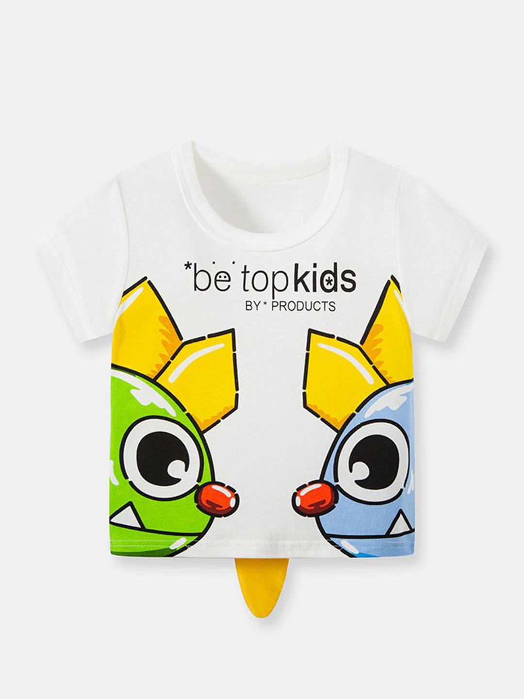 

StyleCast Kids Printed Applique T-shirt, White