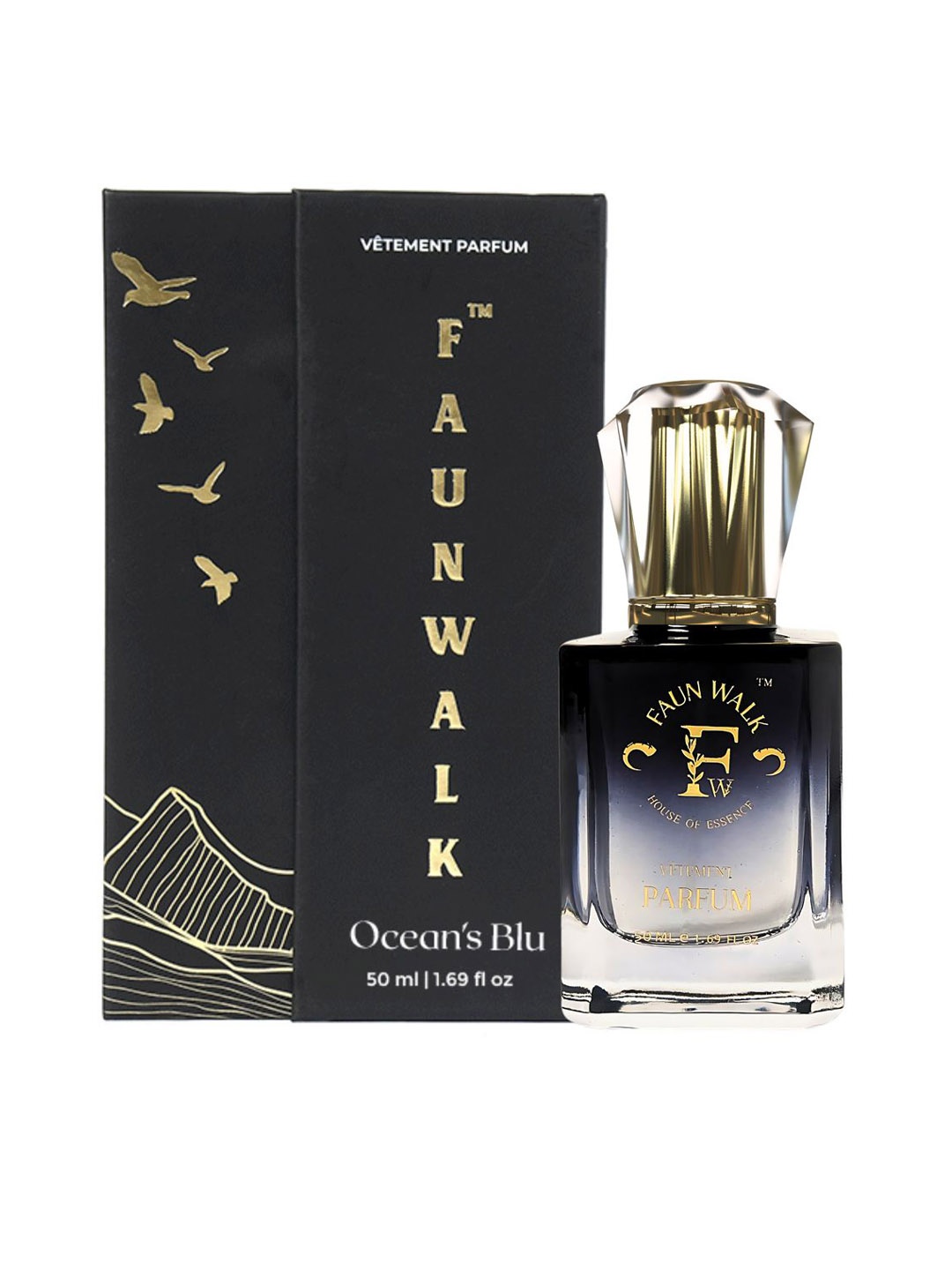 

FAUN WALK Ocean's Blu Perfume- 50ml, Nude