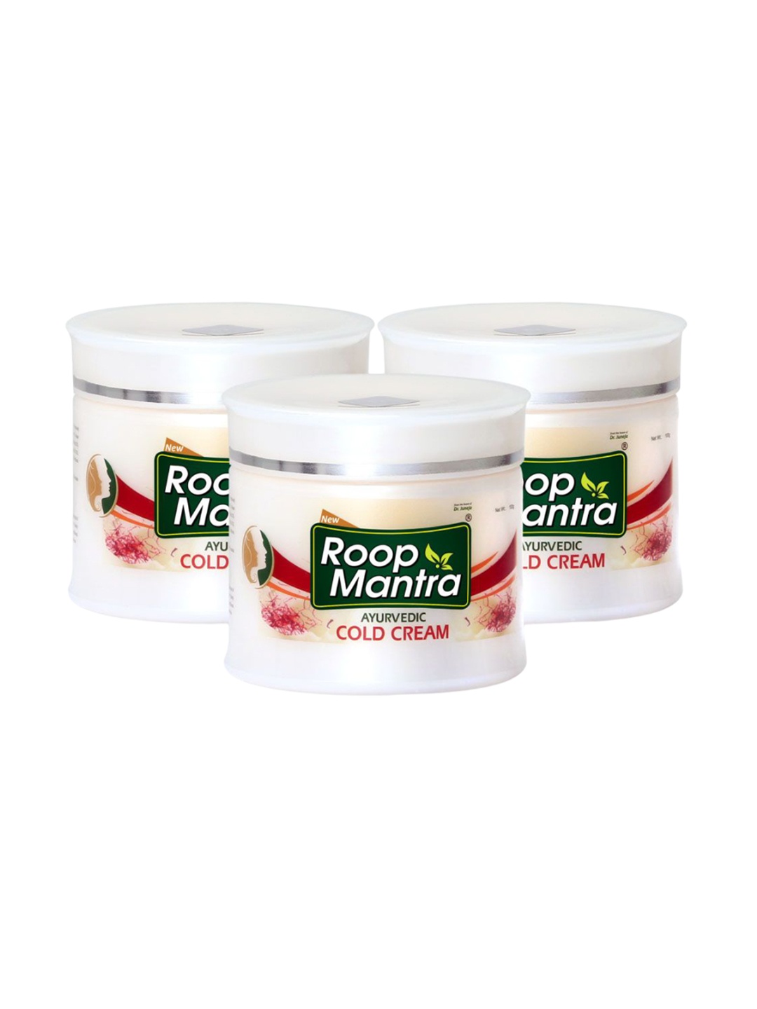 

Roop Mantra Set Of 3 Ayurvedic Cold Cream- 100 g Each, White