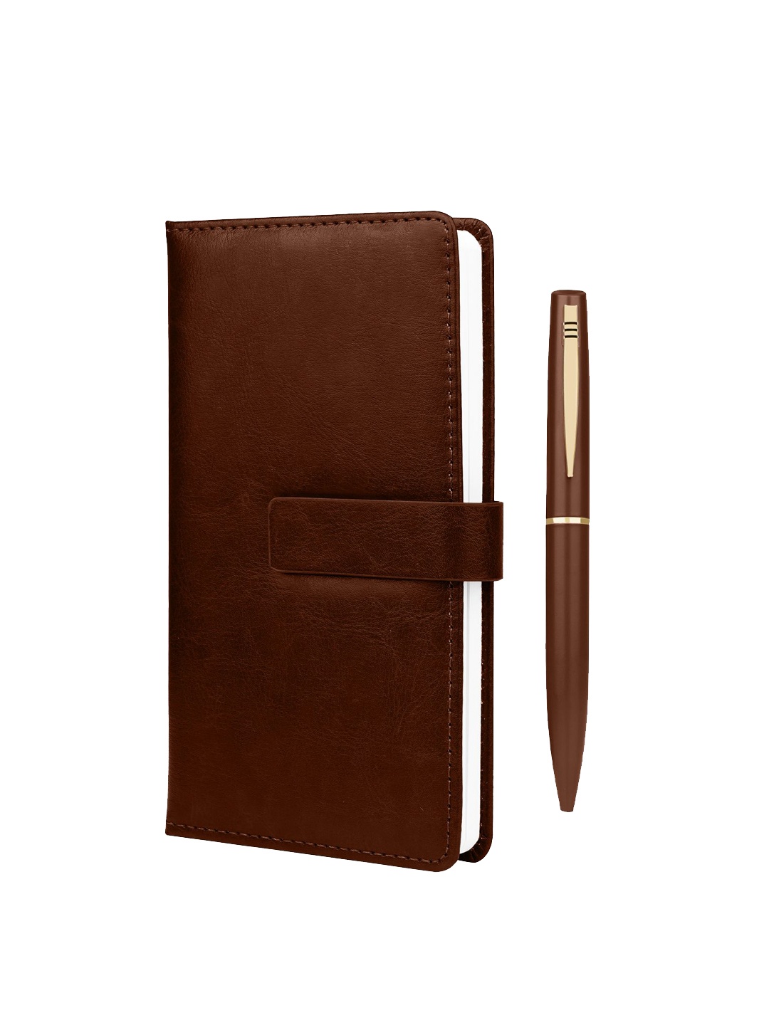 

The Wallet Store Solid Diary Stationery, Brown