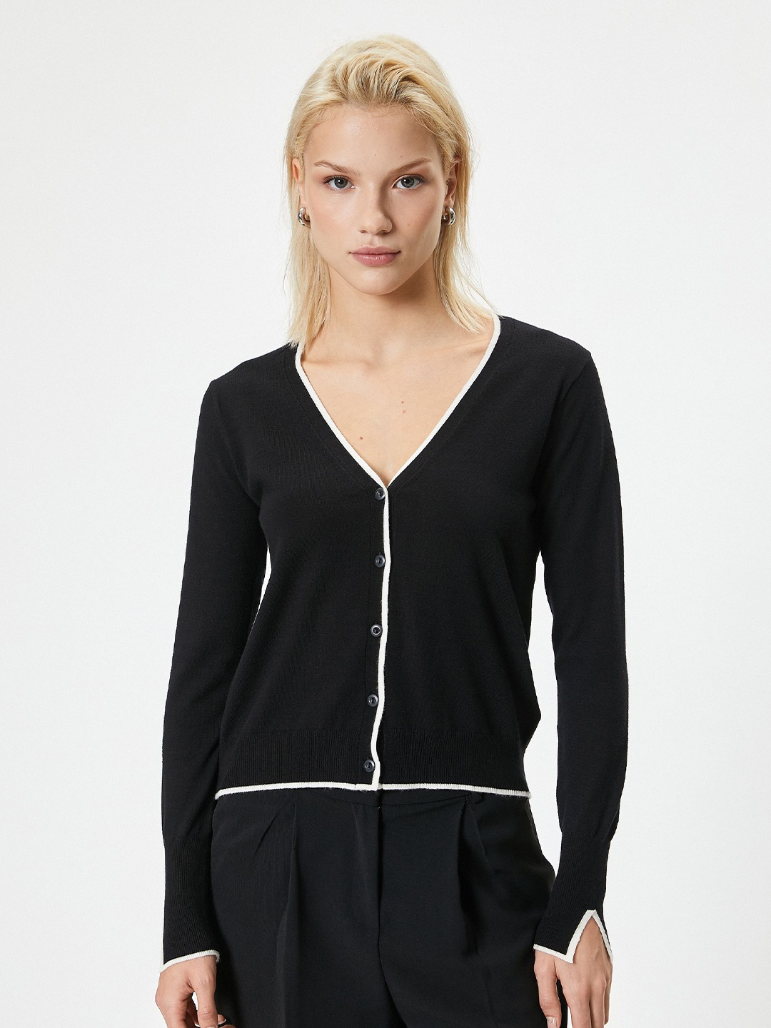 

Koton Women Cardigan, Black